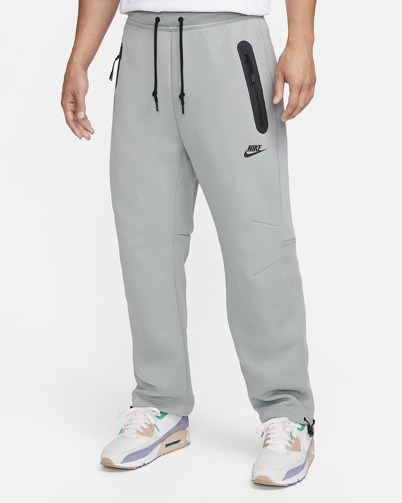 Nike Sportswear Tech Fleece Men's Open-Hem Tracksuit Bottoms. Nike IN