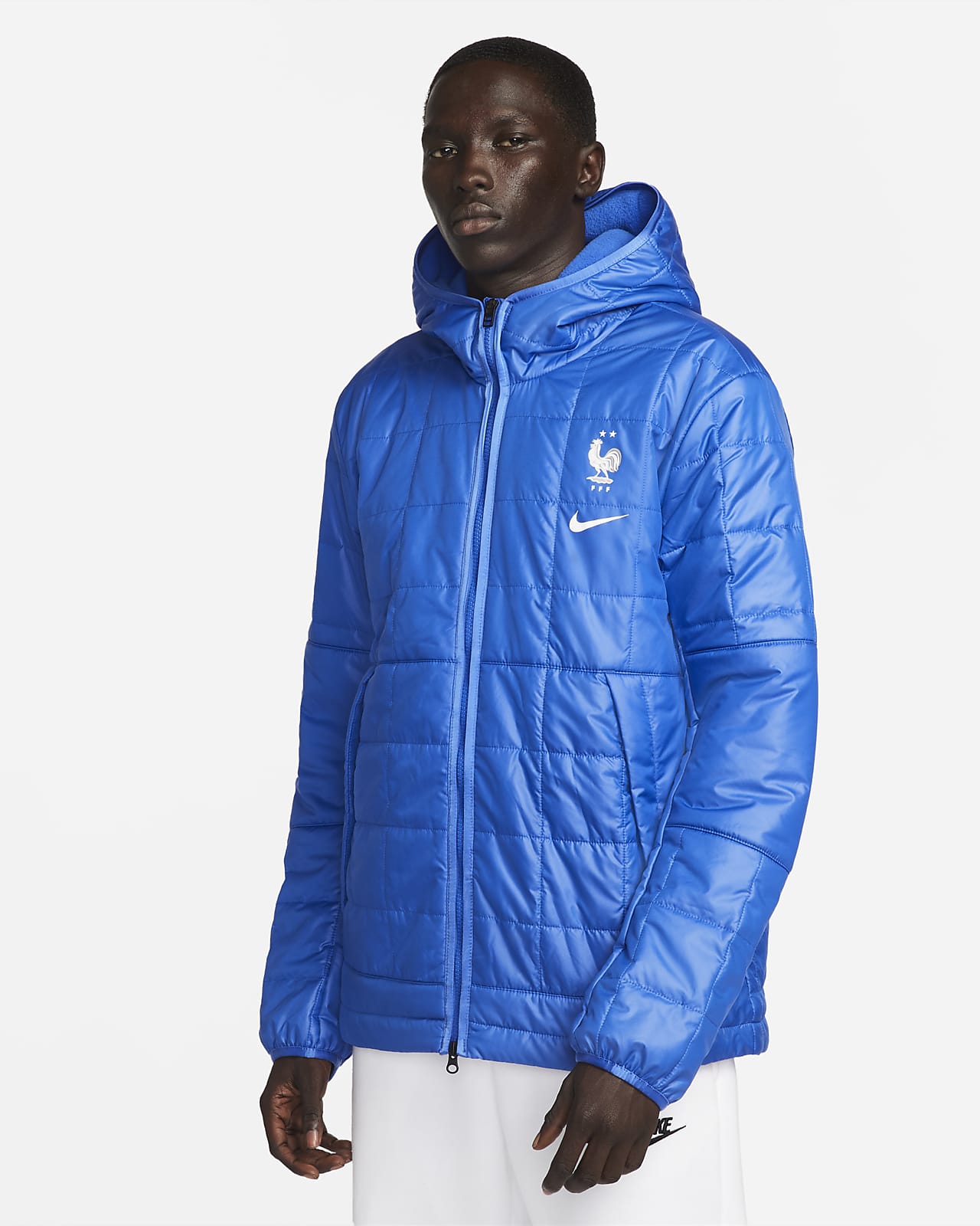 FFF Nike Herenjack met capuchon en voering van fleece. Nike NL