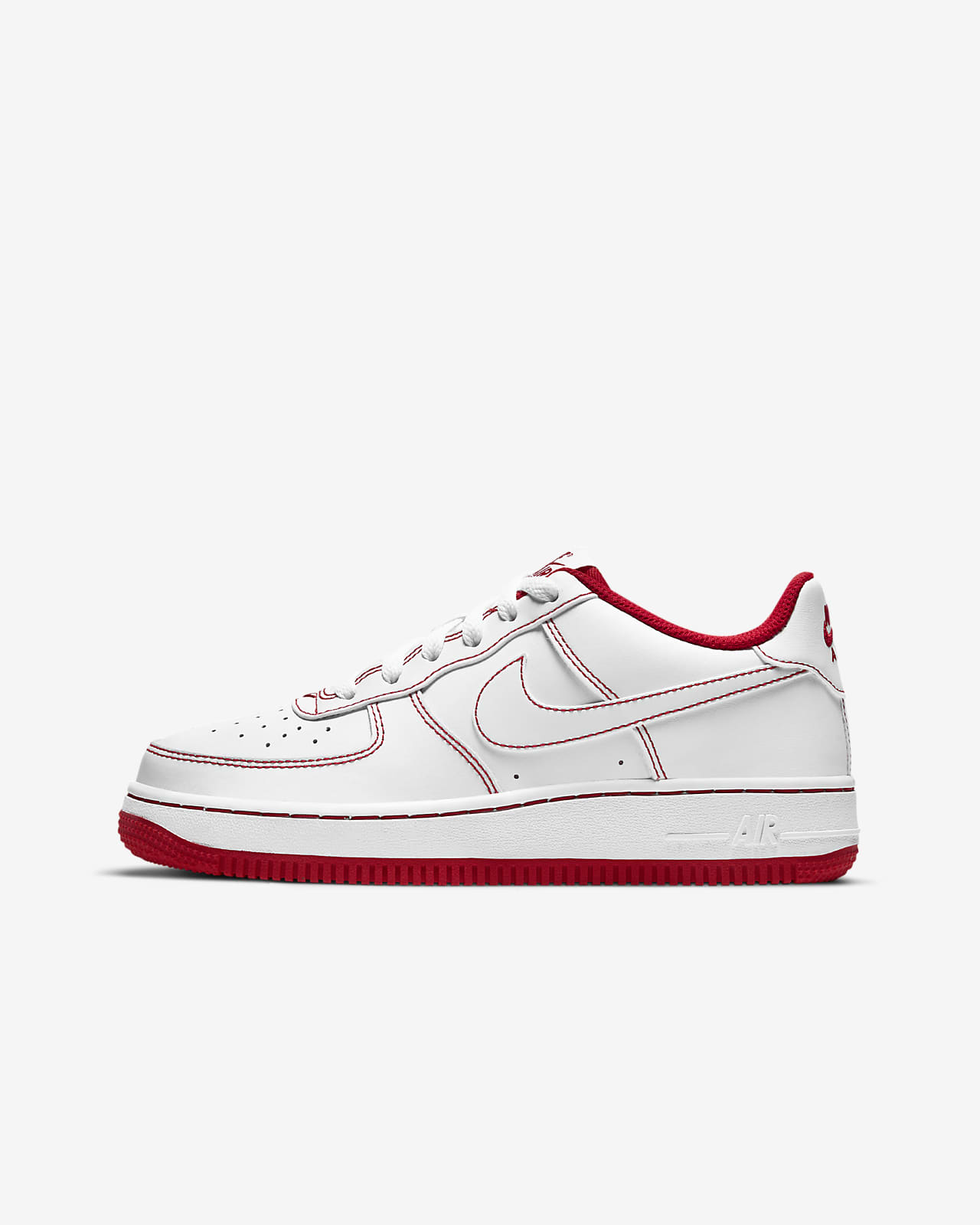 red and white air force 1 kids
