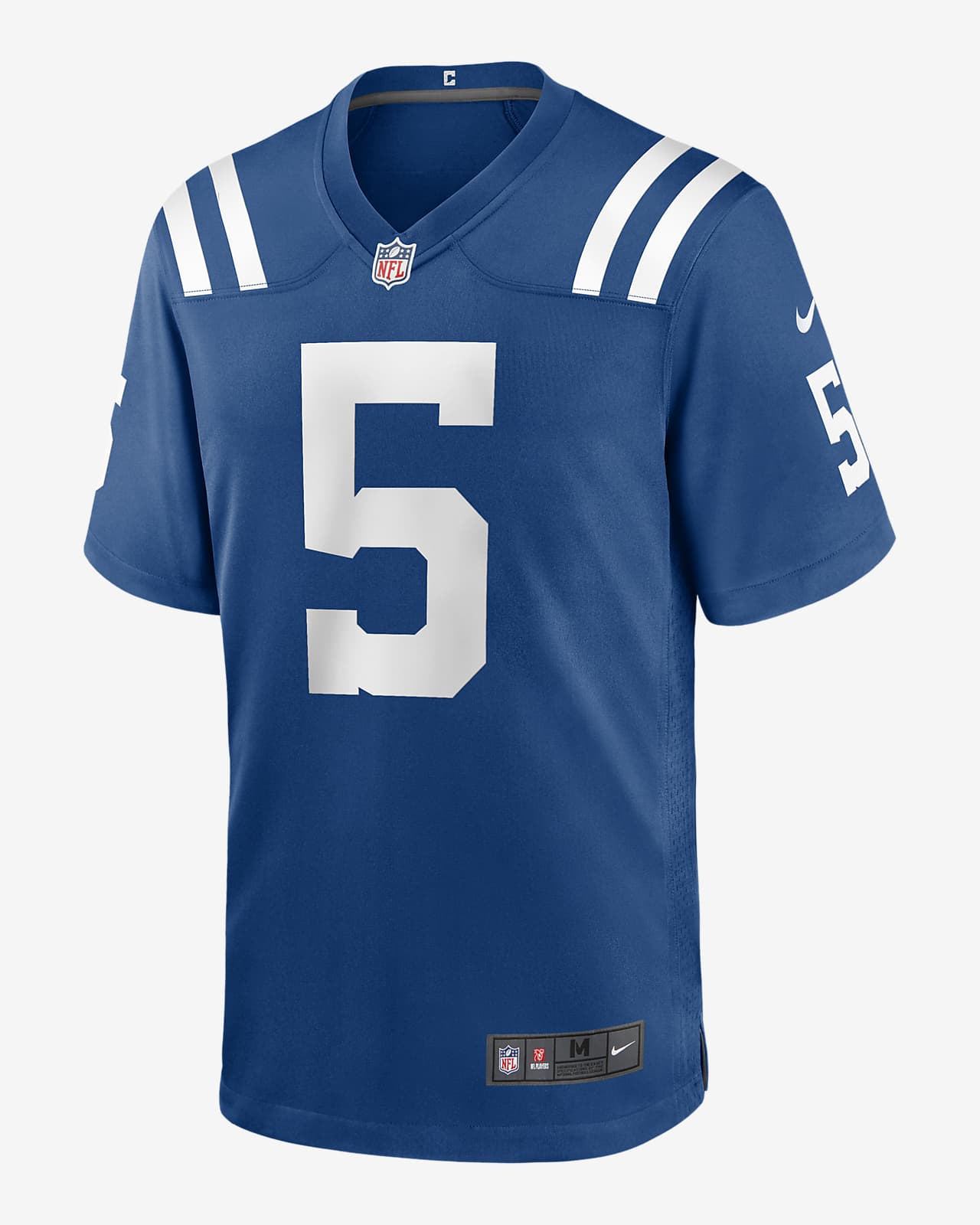 Jersey de fútbol americano Nike de la NFL Game para hombre Anthony Richardson Indianapolis Colts