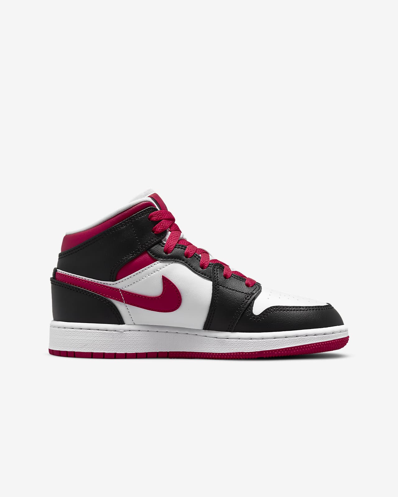 Calzado para niños talla grande Air Jordan 1 Mid. Nike.com