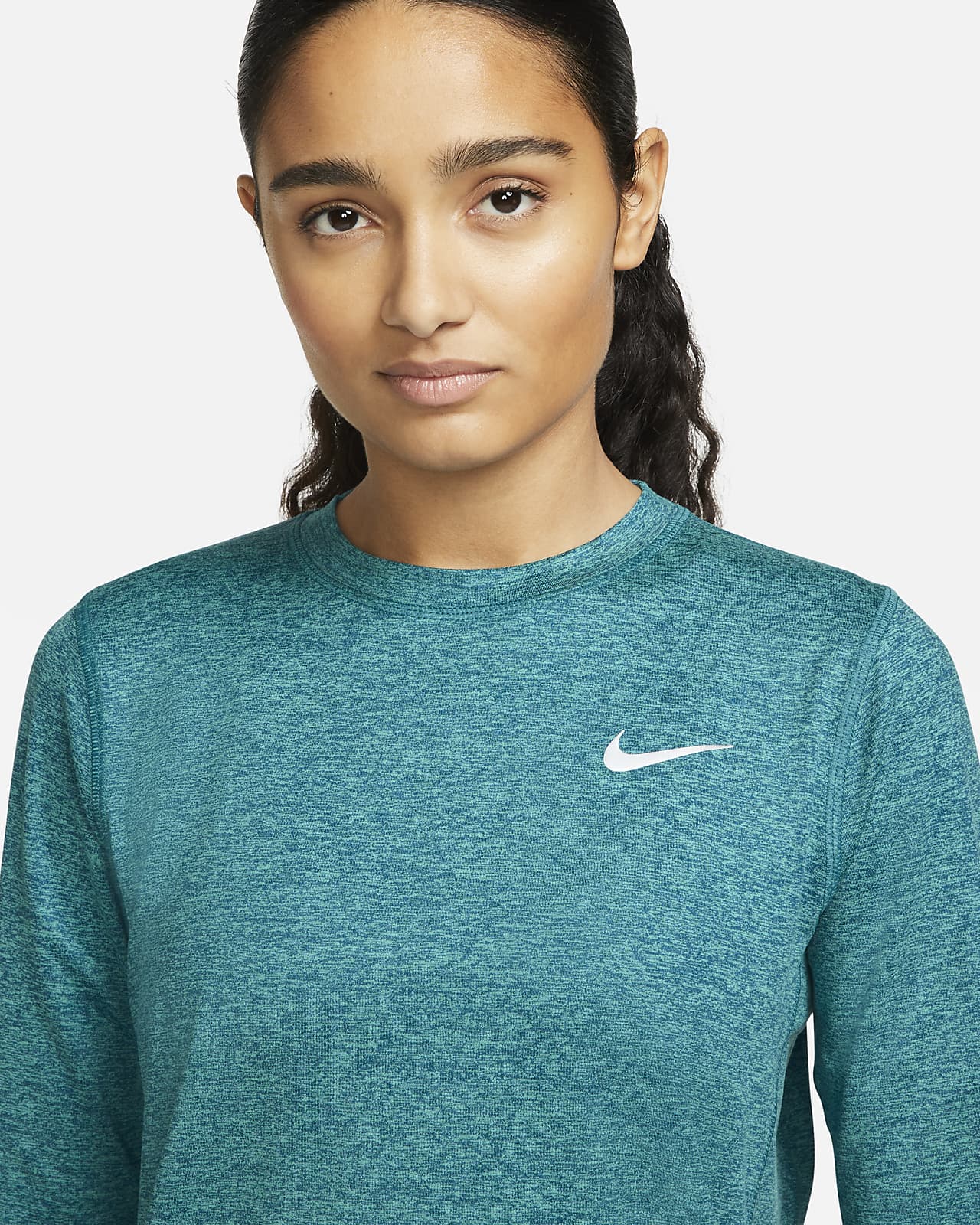 nike womens running crew top