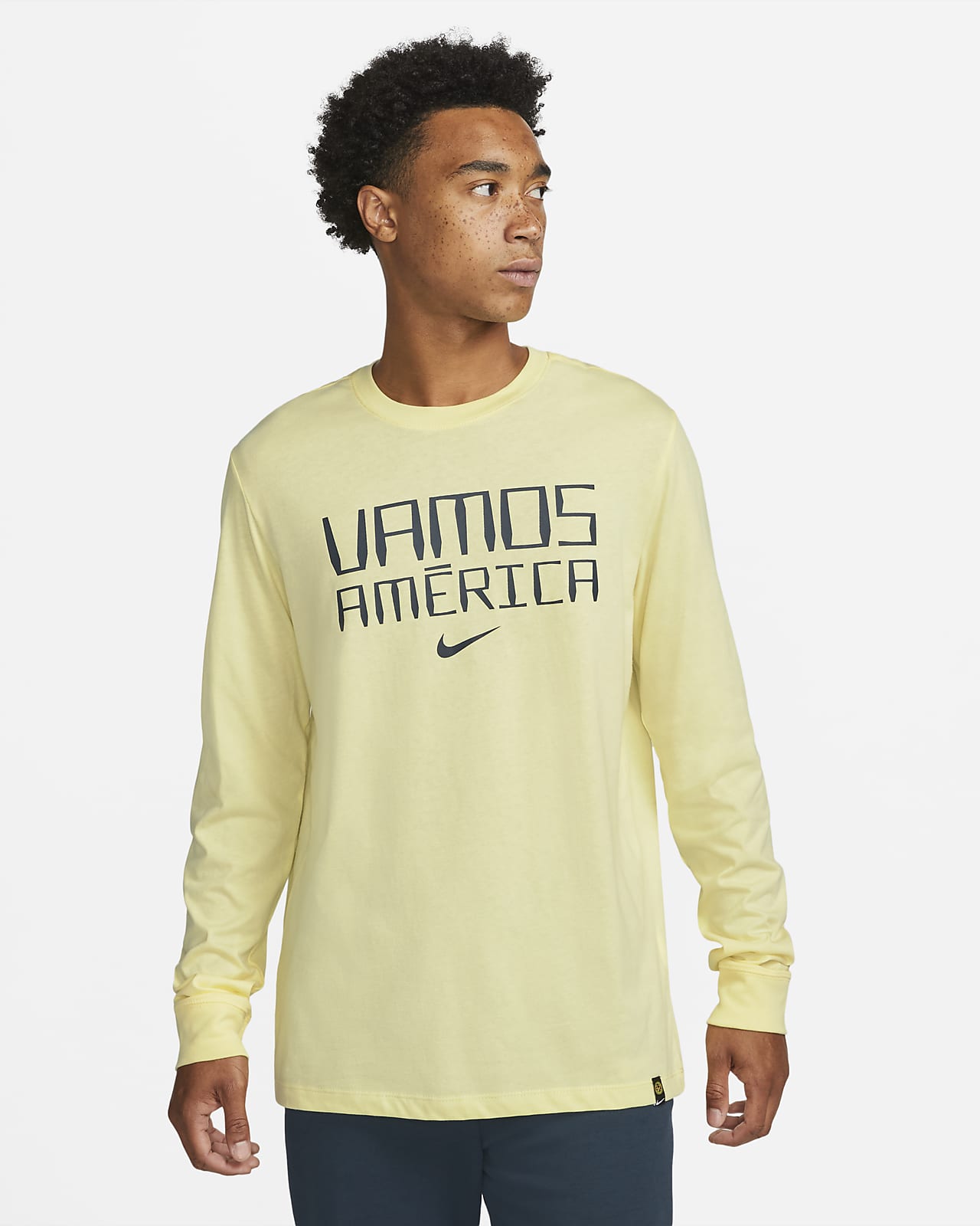 Club América Men's Long-Sleeve Soccer T-Shirt
