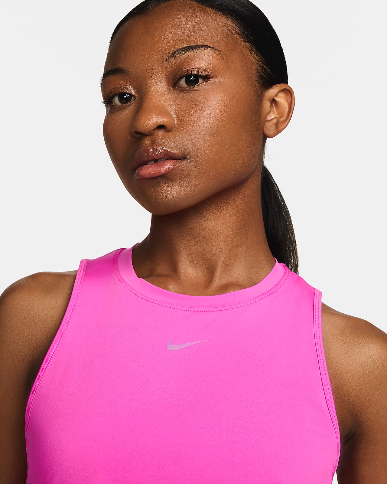 Slim-fit tank top for women Nike One Dri-Fit - Tank tops - The Heights -  Womens Clothing