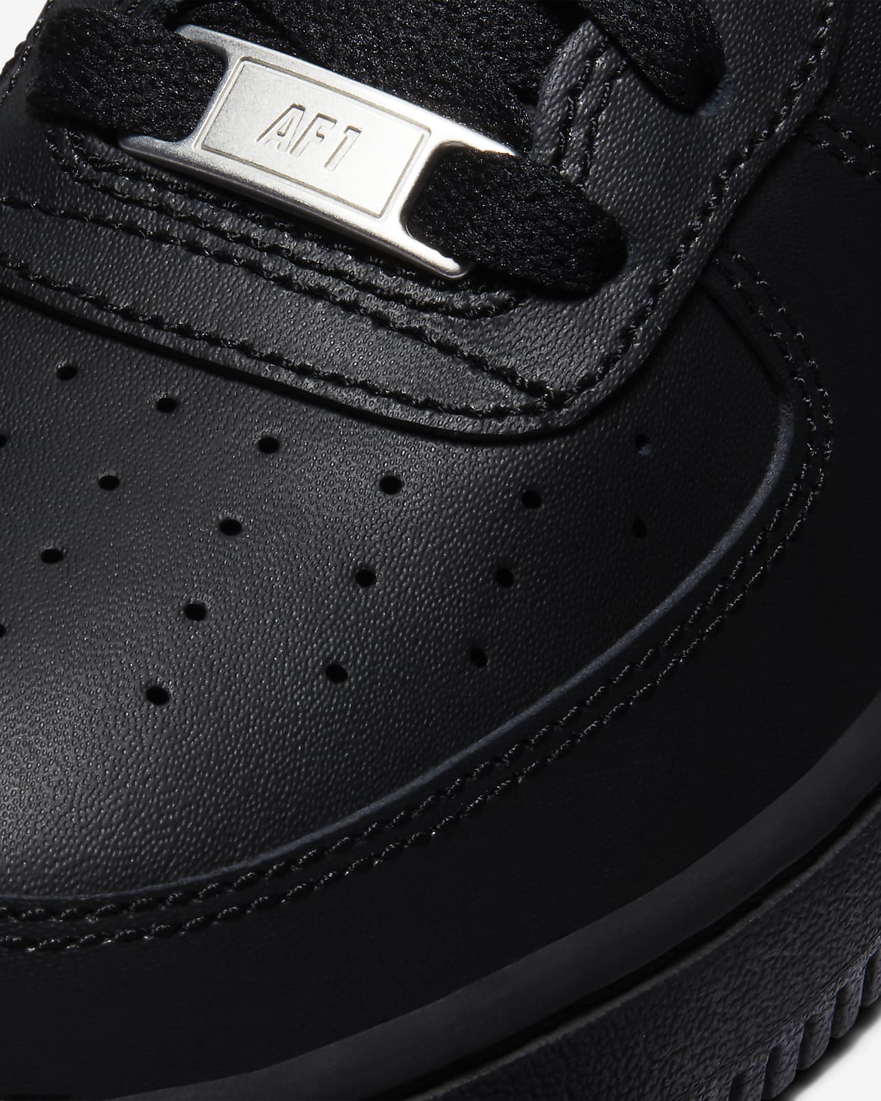 nike air force 1 black big kid