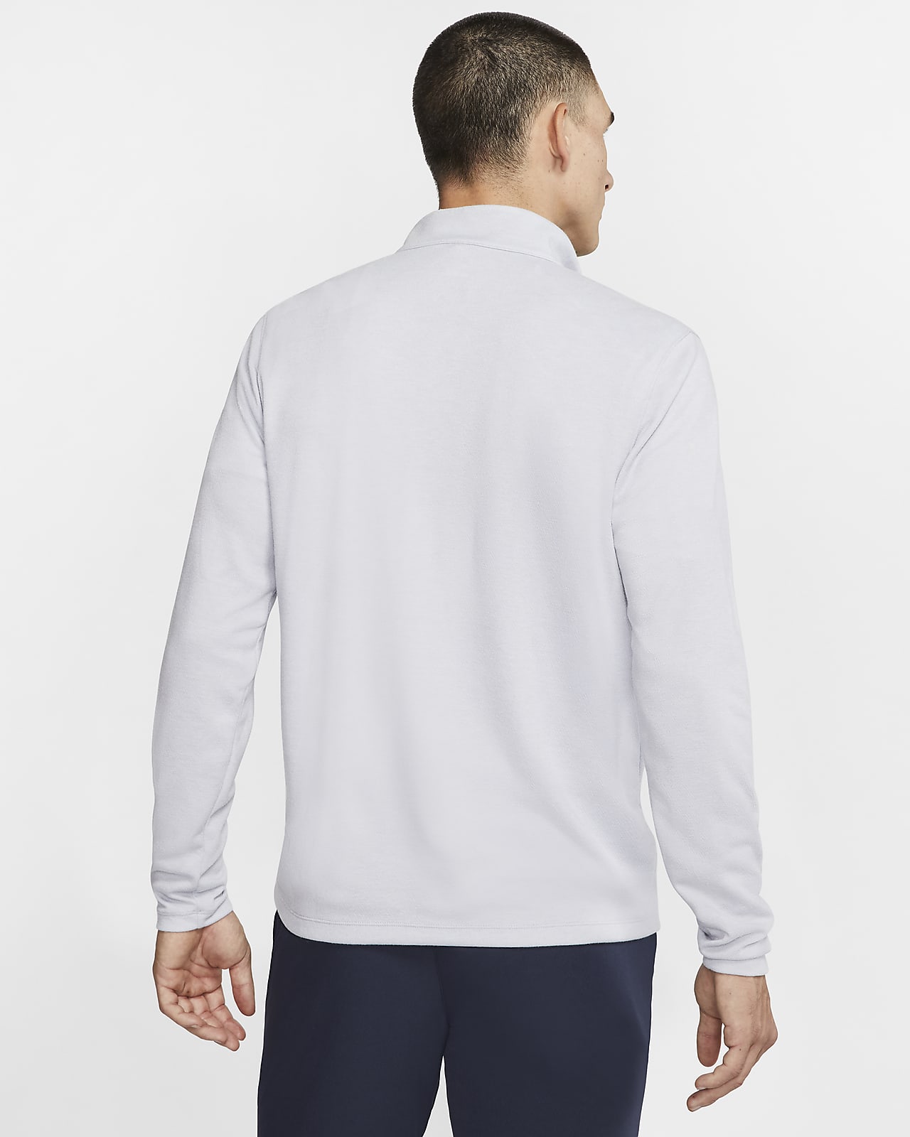 white nike golf top