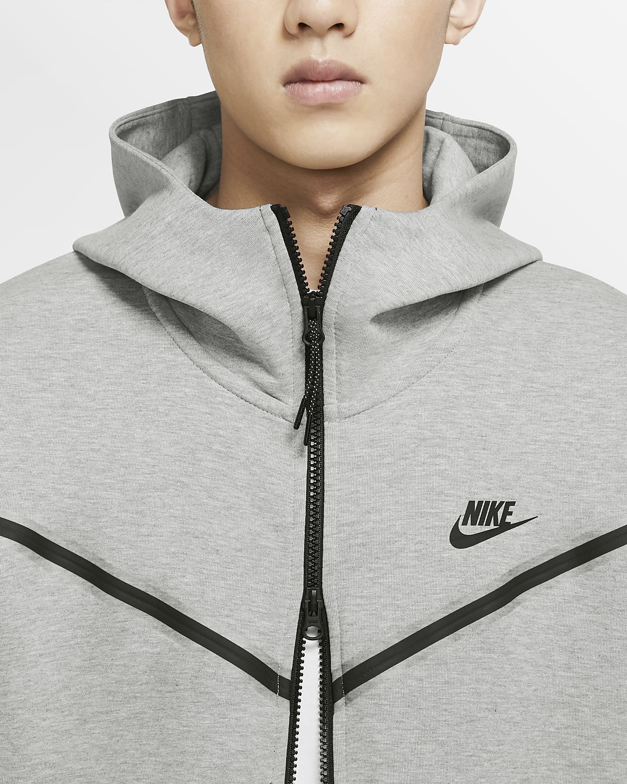 Nike Sportswear Tech Fleece Herren-Hoodie mit durchgehendem