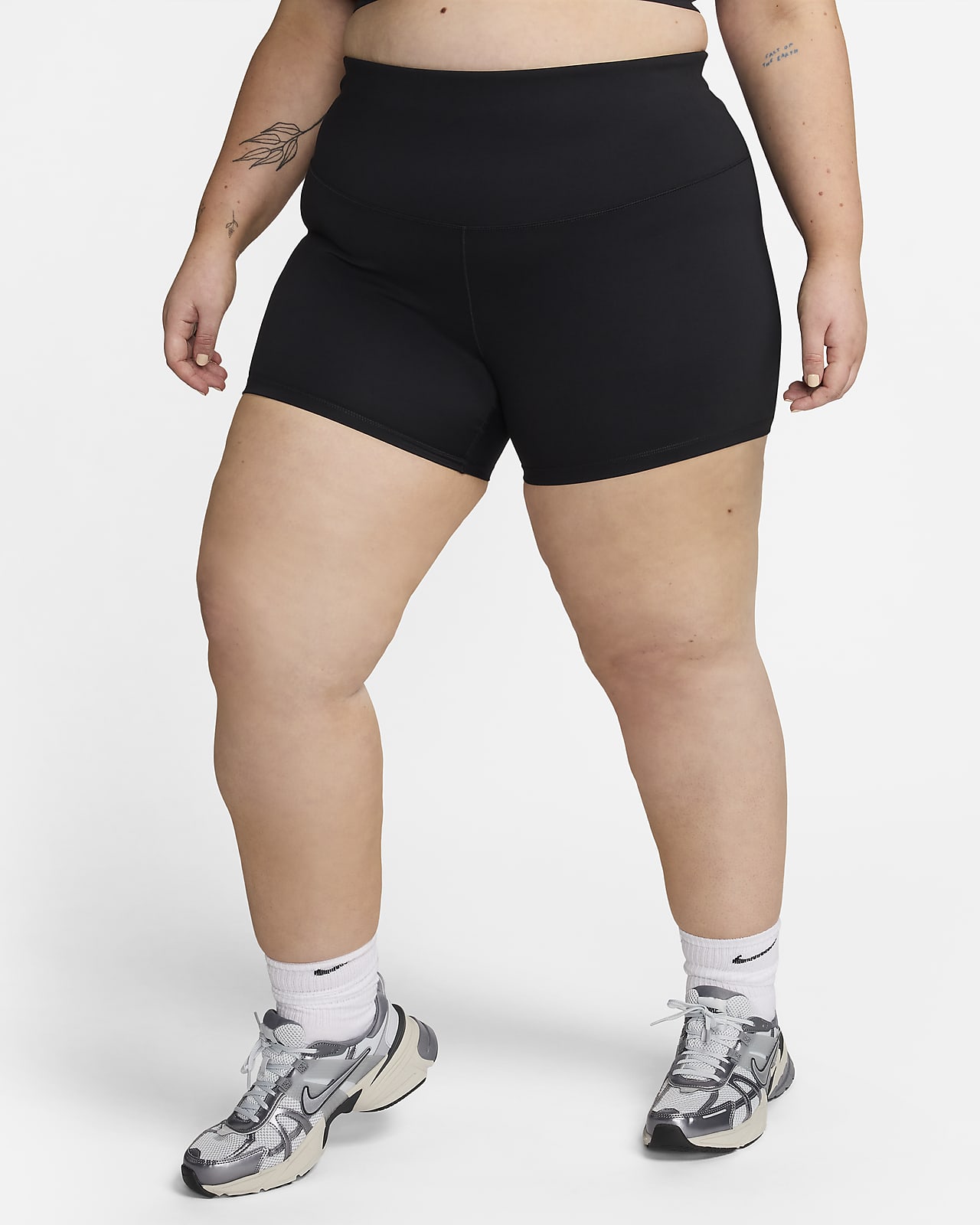 Shorts de ciclismo de tiro alto de 13 cm para mujer (talla grande) Nike One