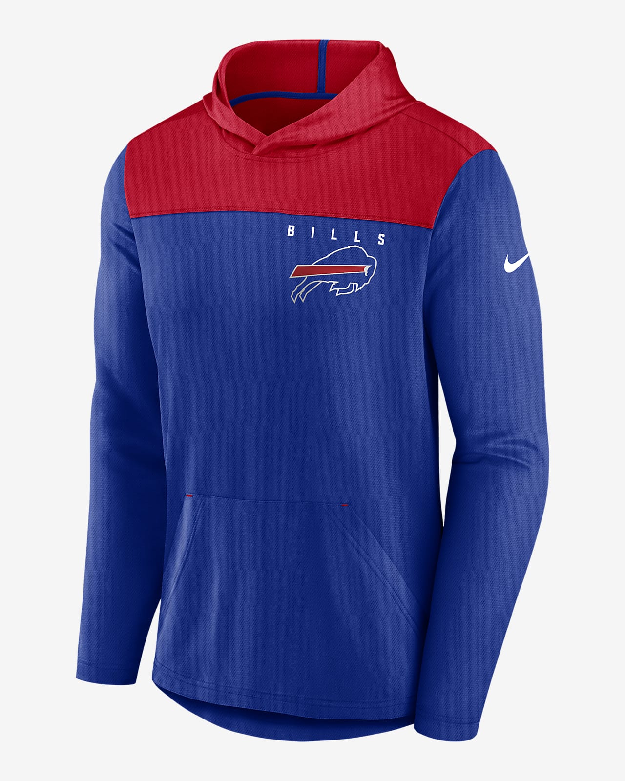 Men's Nike Royal Buffalo Bills Fan Gear Pullover Hoodie Size: Medium