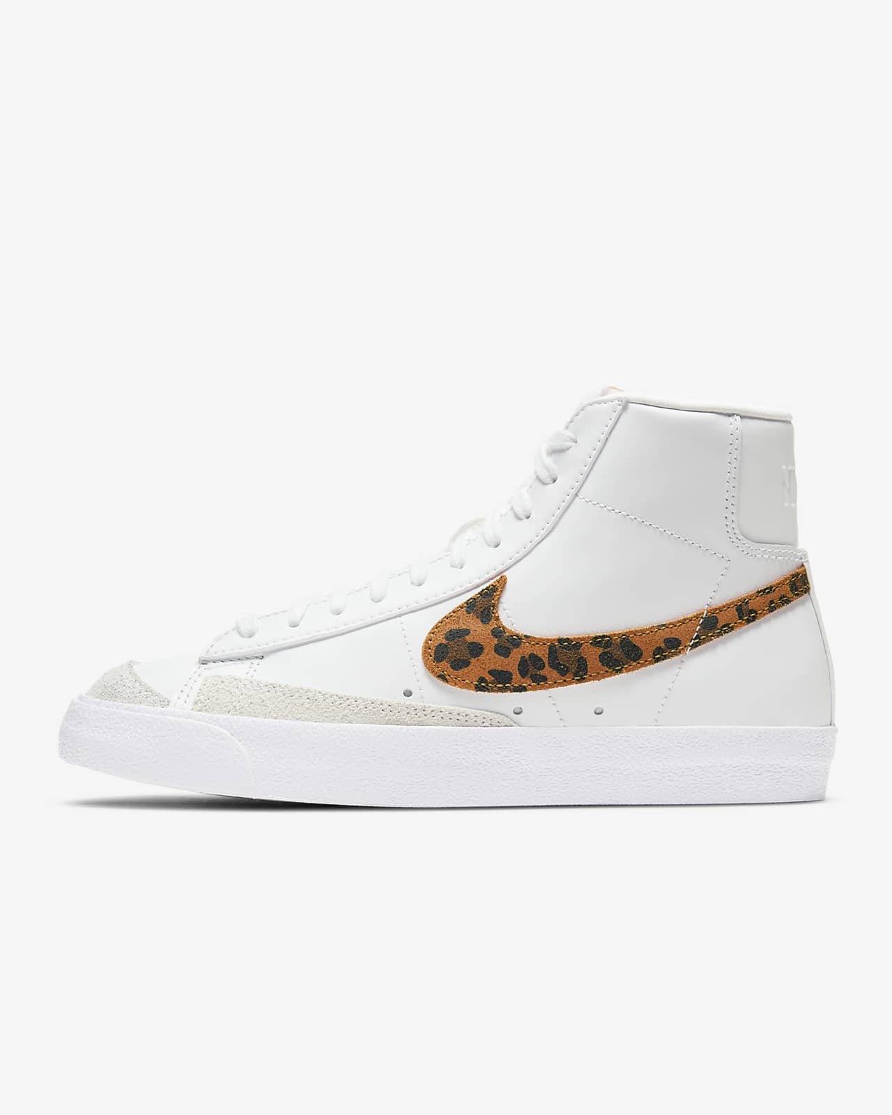 nike blazer 77 sneakers in white and yellow