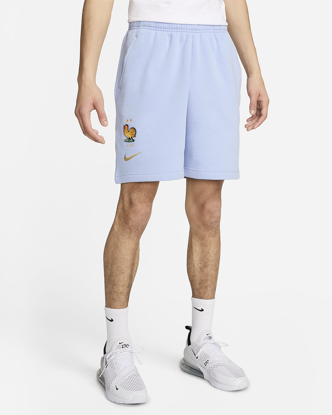 FFF Nike Fleece-Fußball-Shorts für Herren