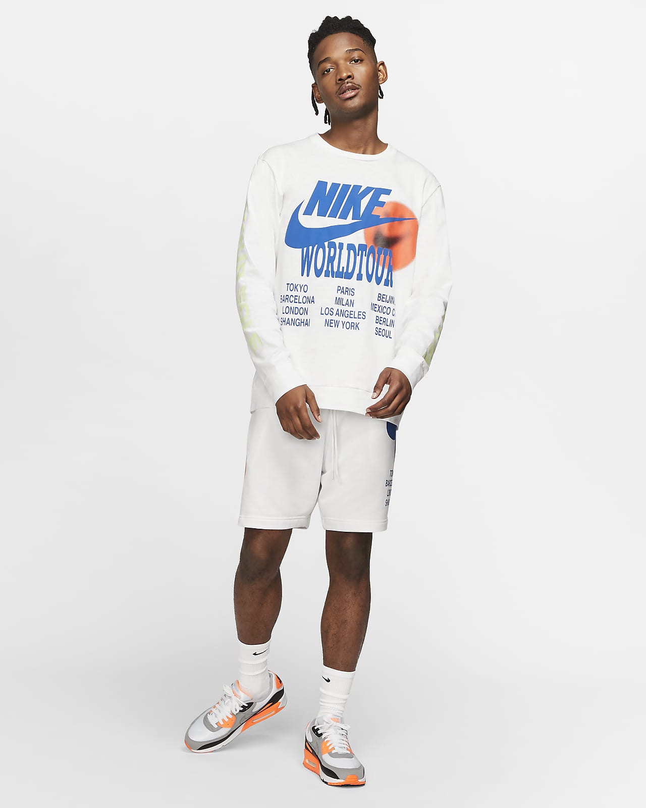 nike french terry shorts mens