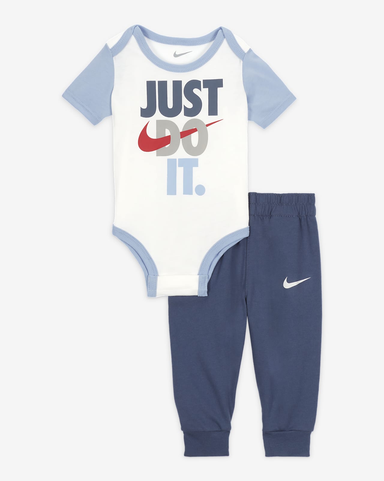 Tigre Rebaja cine Conjunto de body y pants para bebé Nike Fastball. Nike.com