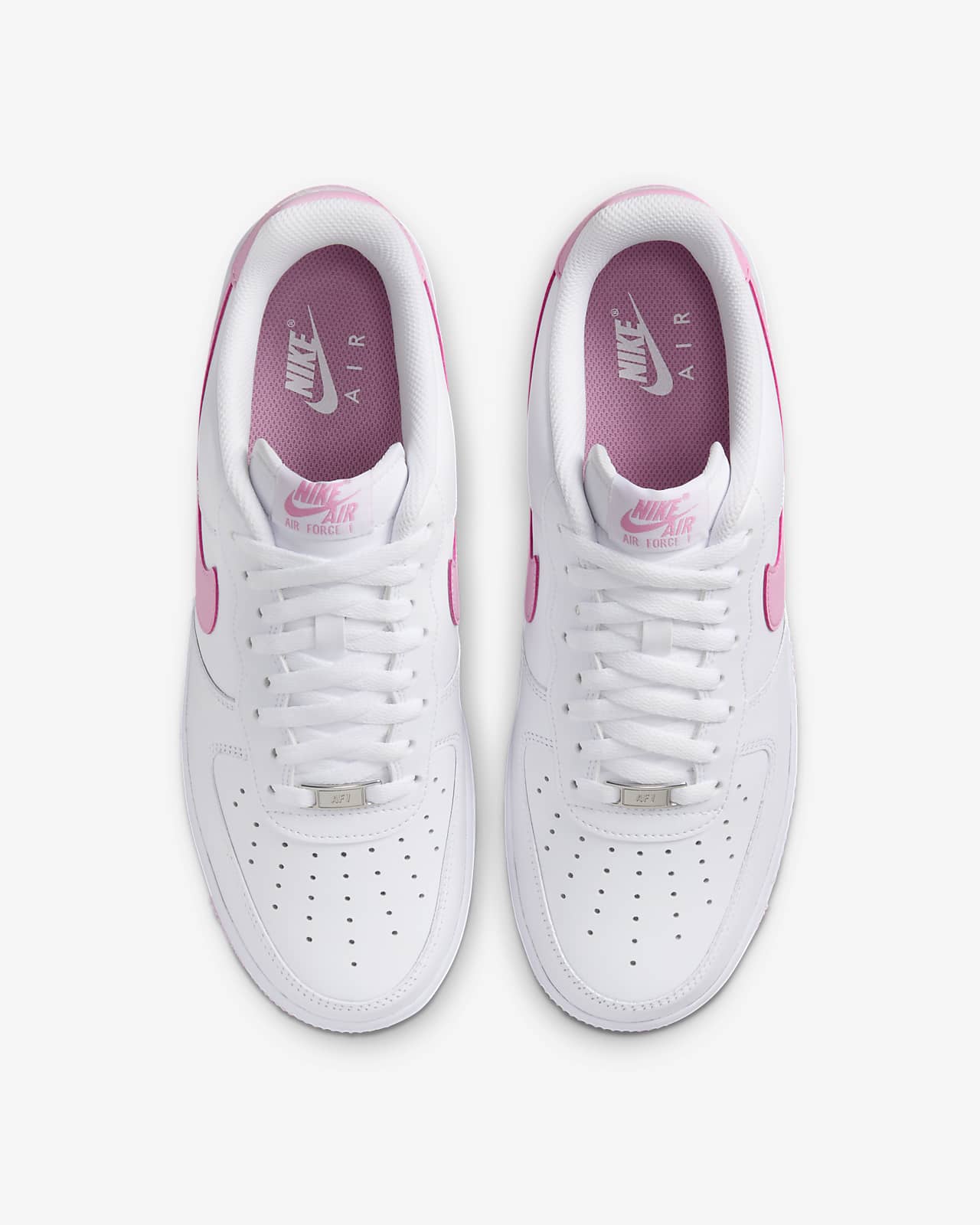 Pink air hotsell force 1 men