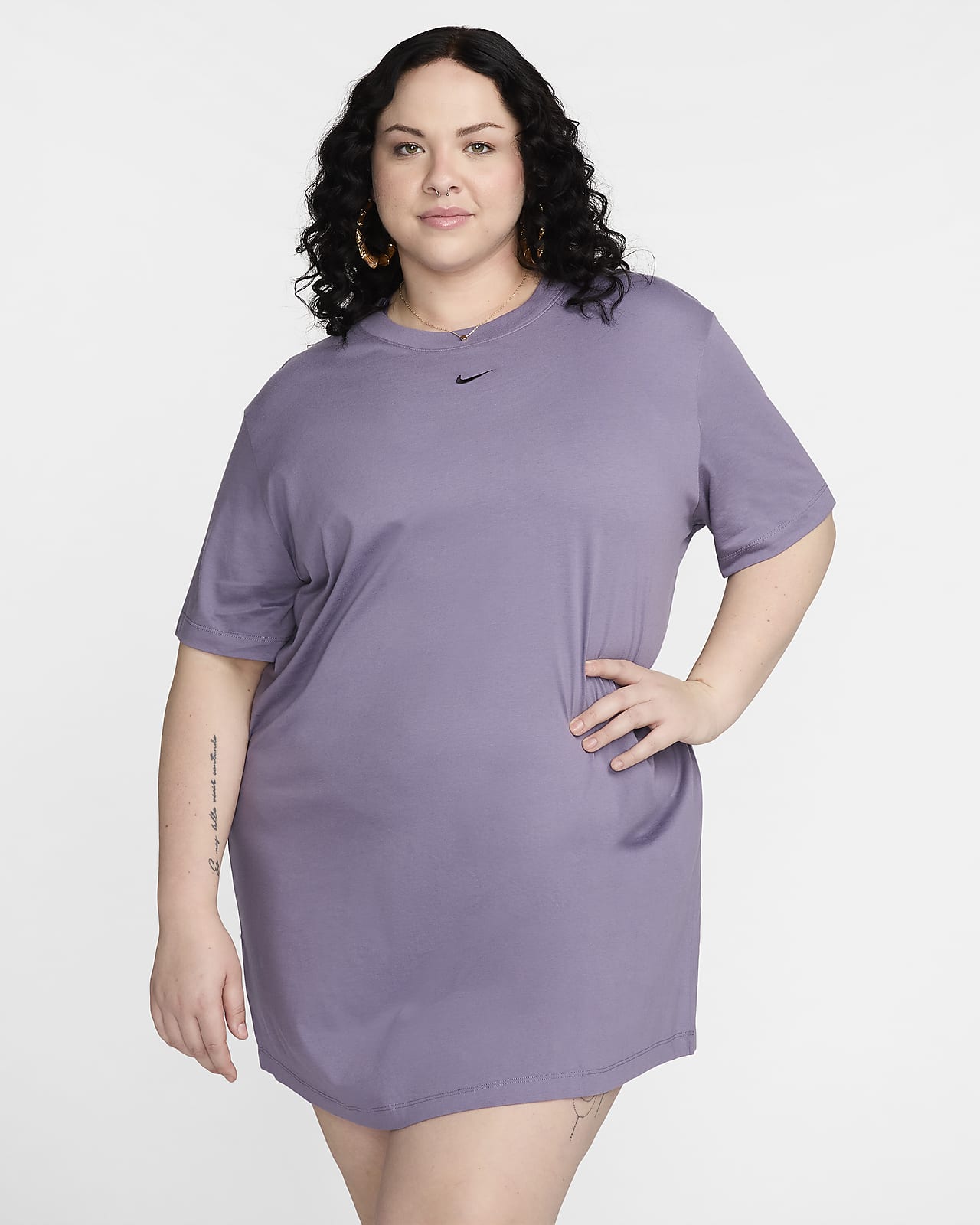Nike Sportswear Essential Women's Short-Sleeve T-Shirt Dress (Plus Size)