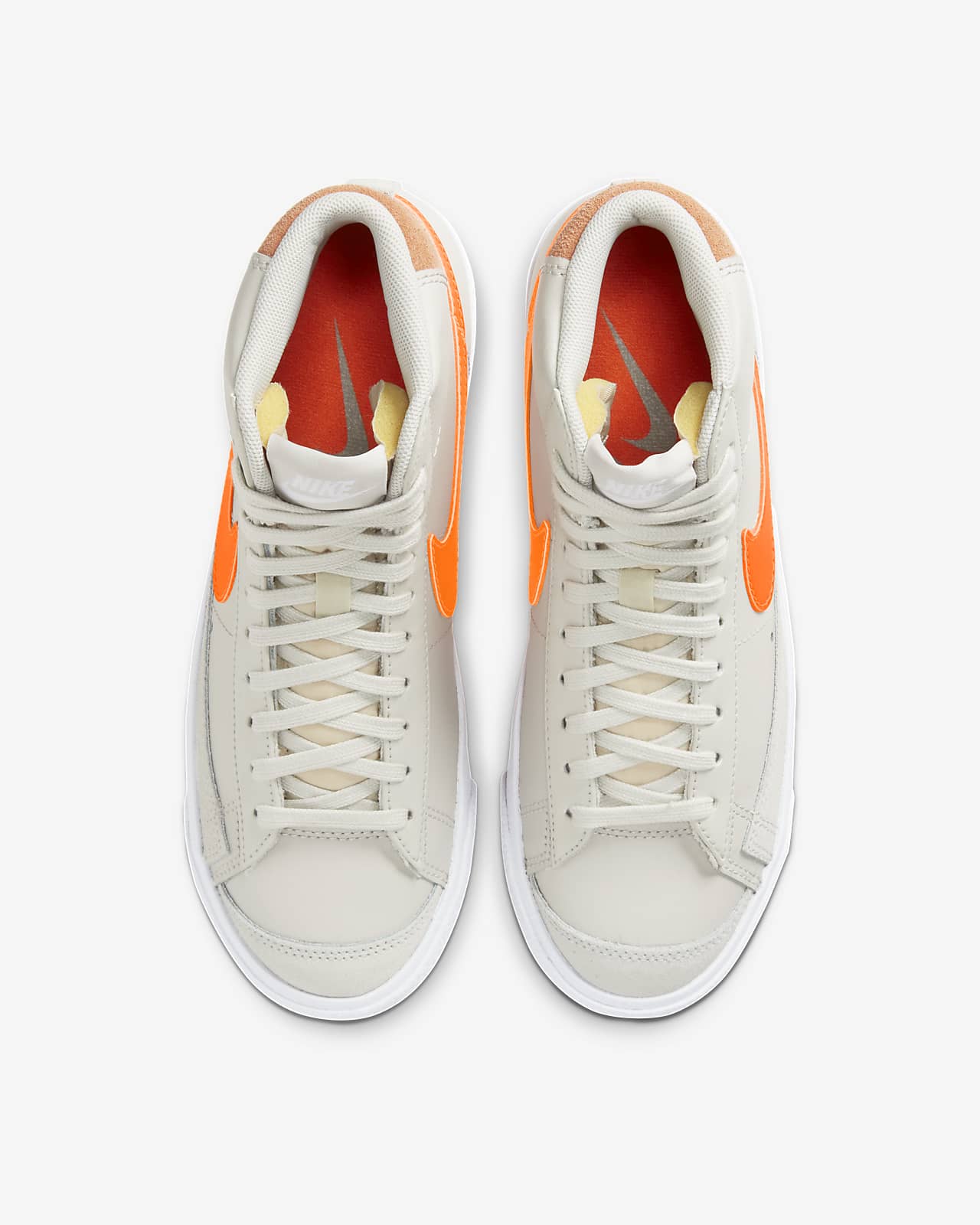 nike mid 77 orange