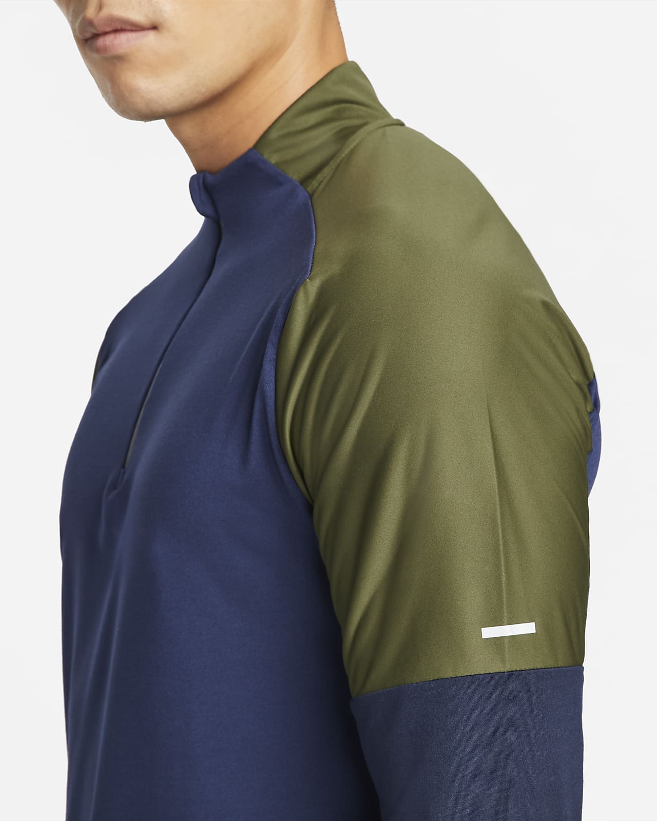 nike blue running top