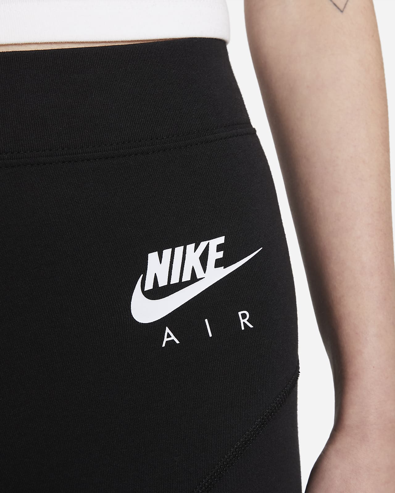 Nike Air Women's High-Waisted Graphic Leggings. Nike HU