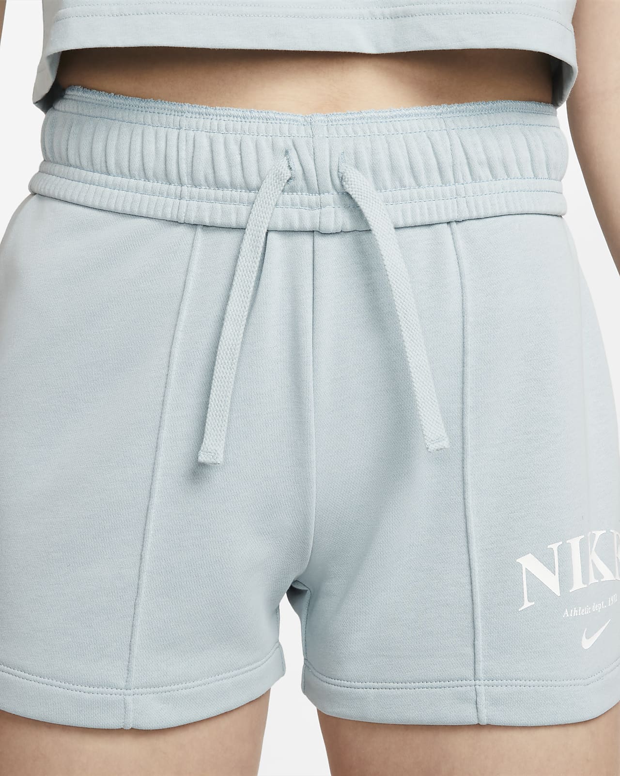 nike women's shorts fleece
