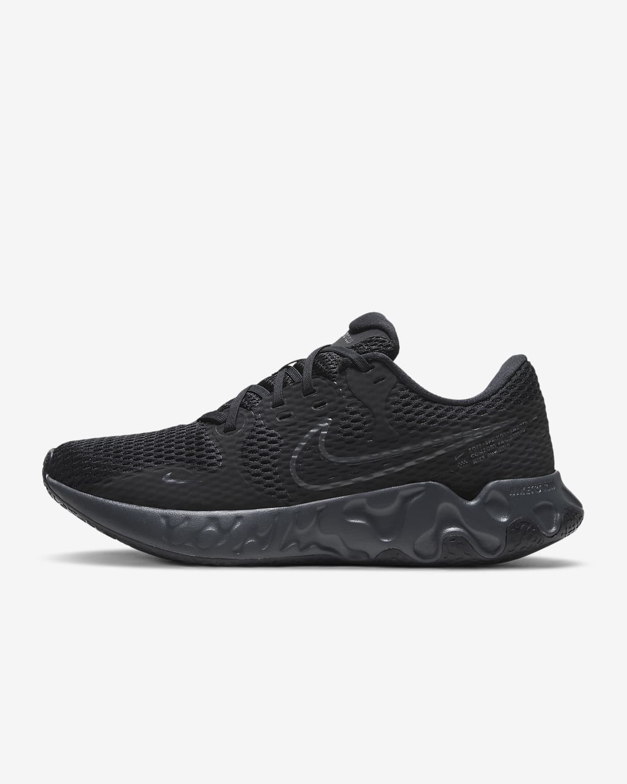 black nike shoes men's