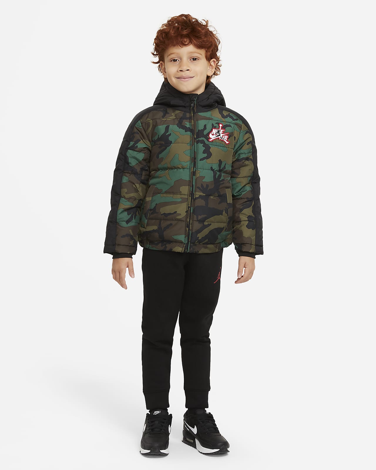 kids nike padded jacket