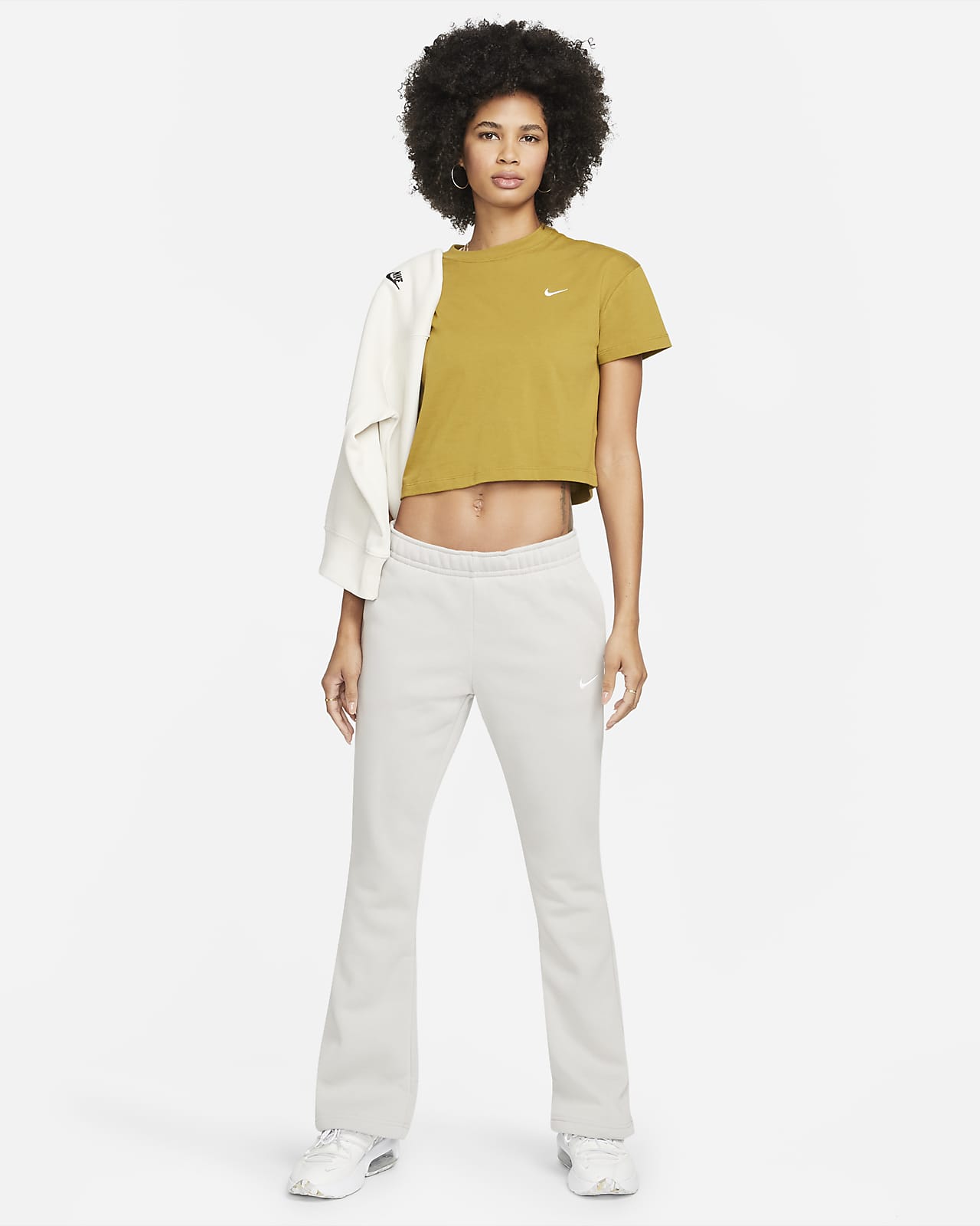 Pantaloni svasati in fleece Nike Sportswear - Donna. Nike IT
