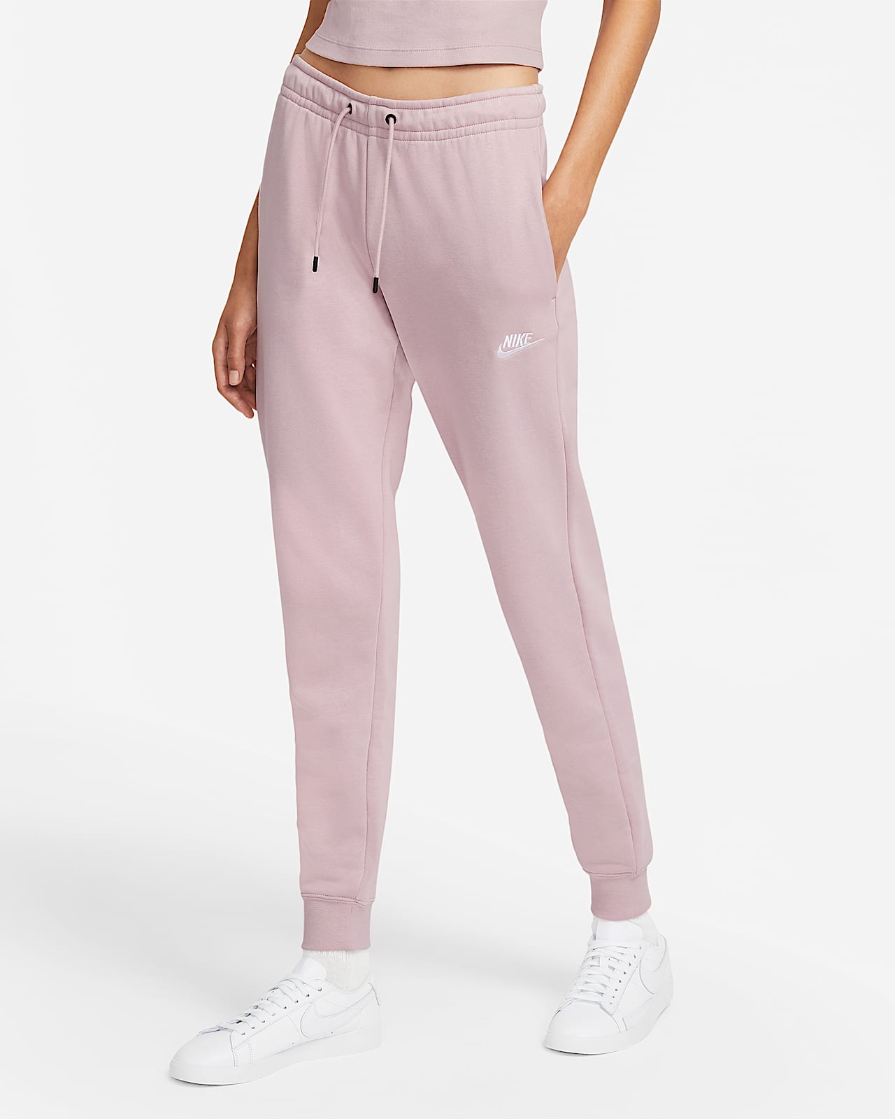 Pantalon en fleece nike sportswear essential pour femme Outlet