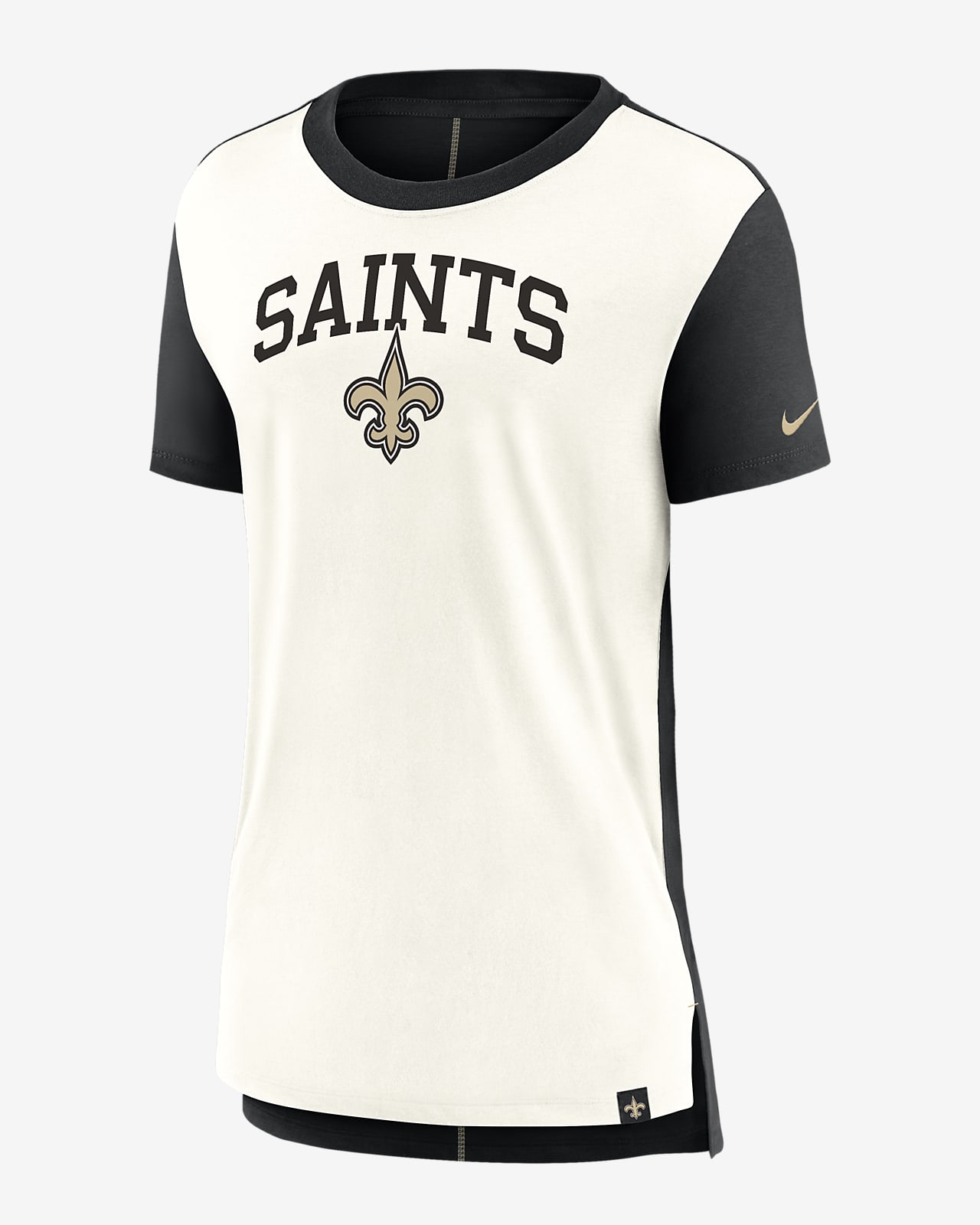 Playera Nike de la NFL para mujer New Orleans Saints
