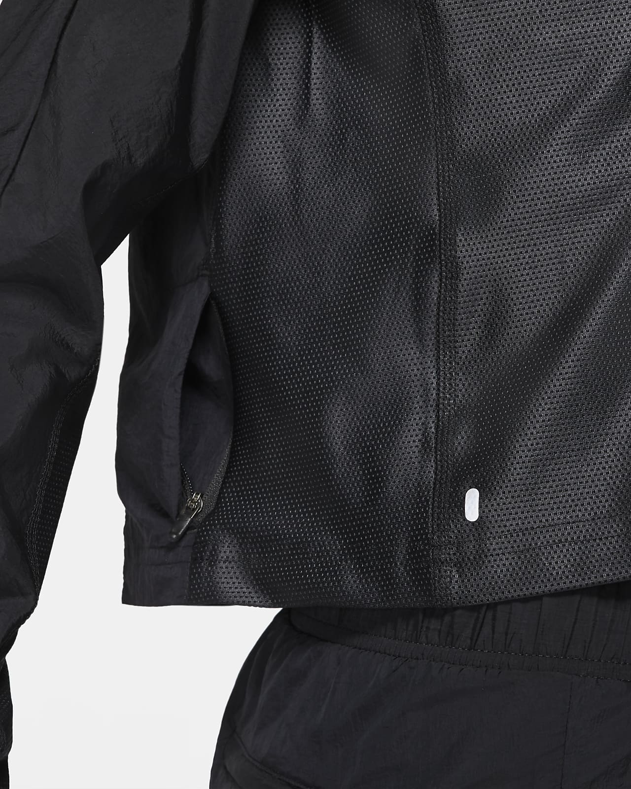 women's hooded running jacket nike air