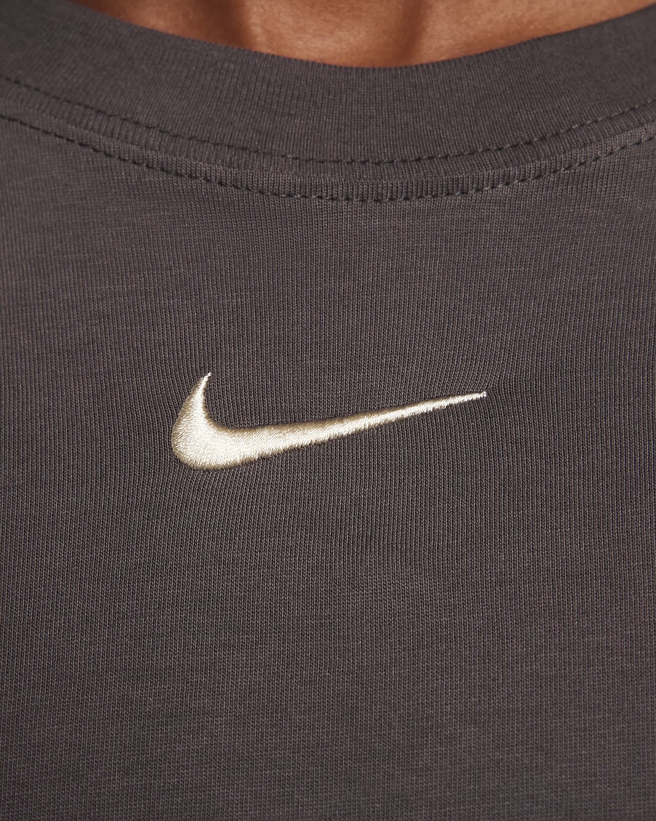 Nike Sportswear Women's Ribbed Jersey Long-Sleeve Top. Nike CA