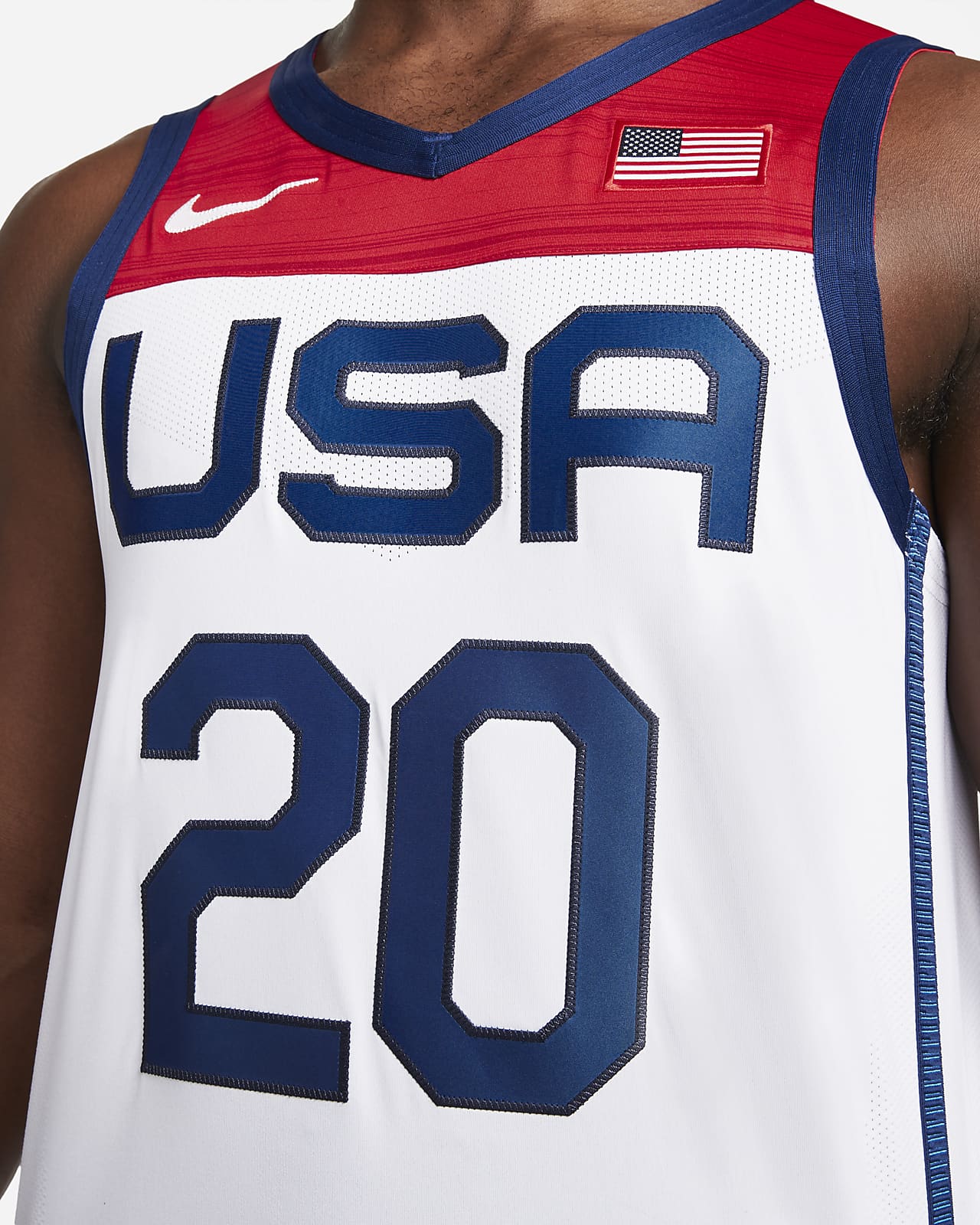 Nike Team Usa Home Authentic Men S Basketball Jersey Nike Com