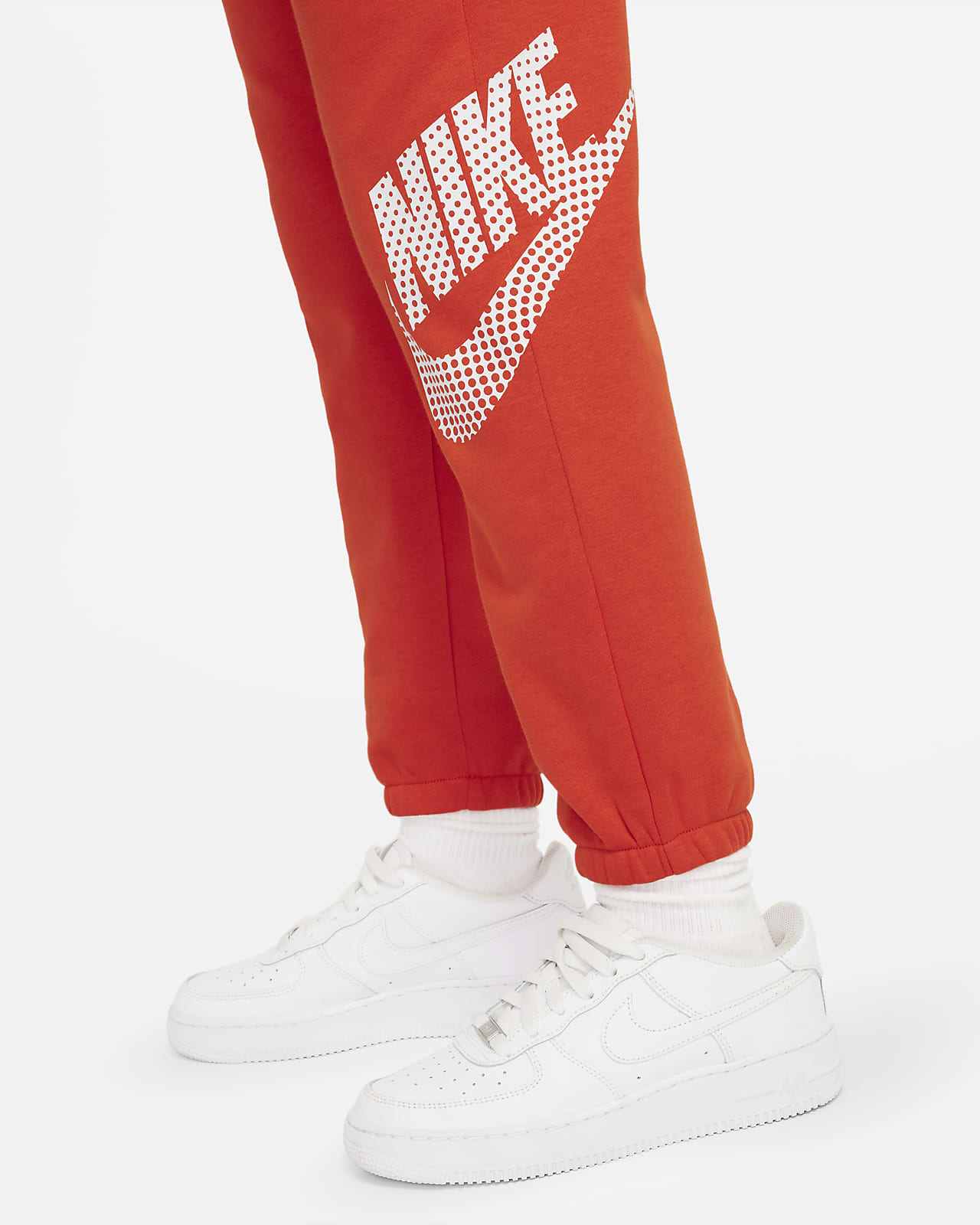 Nike Sportswear Big Kids Girls Fleece Joggers Pants Medium Grey/White -  Walmart.com