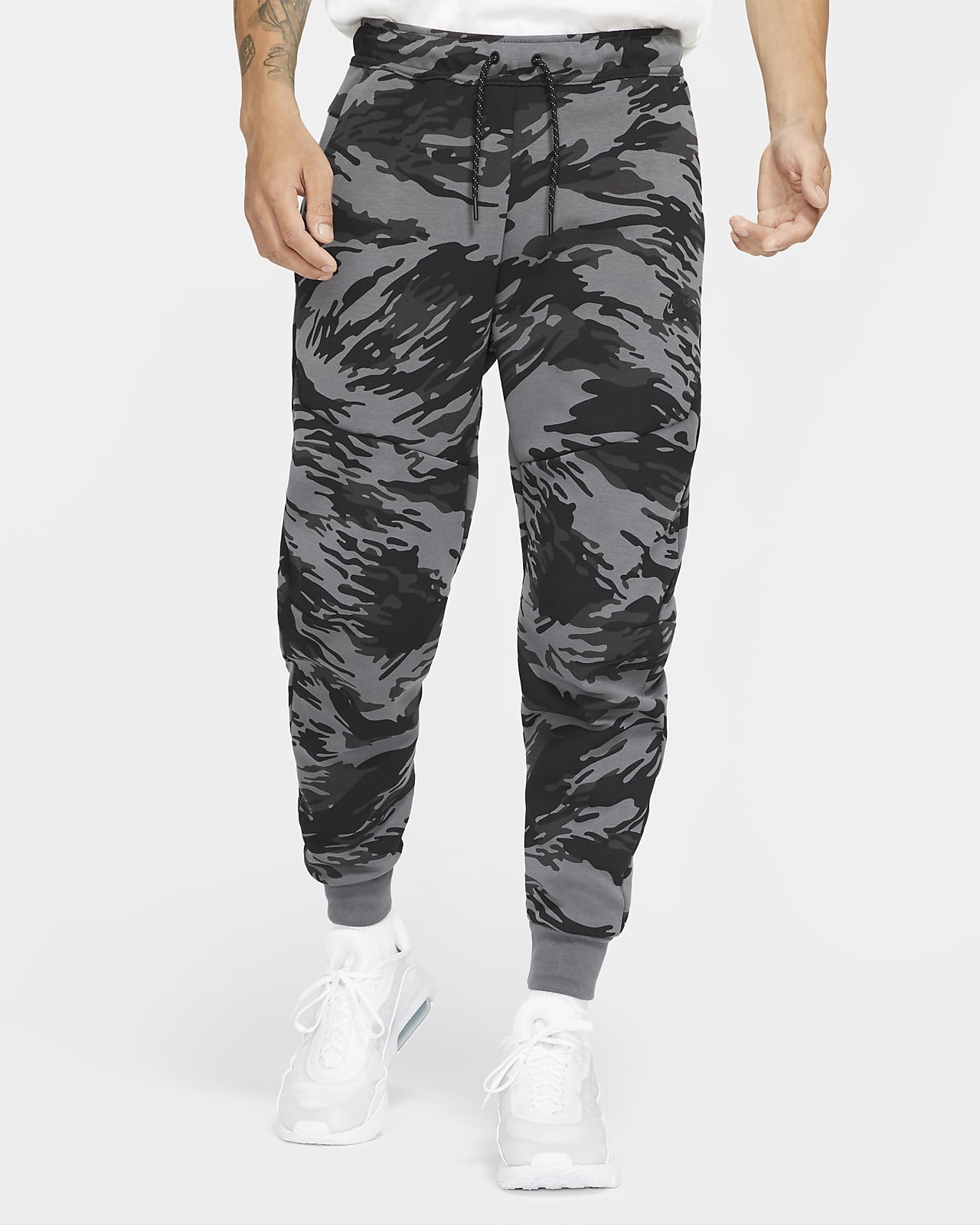 nike sportswear tech fleece men's printed joggers