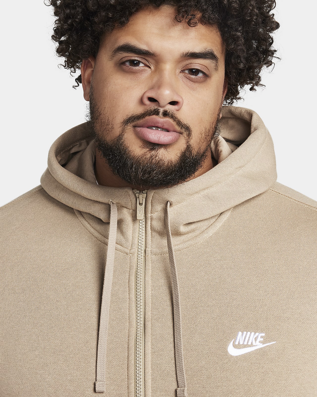 Nike Sportswear Club Fleece Men\'s Full-Zip Hoodie.