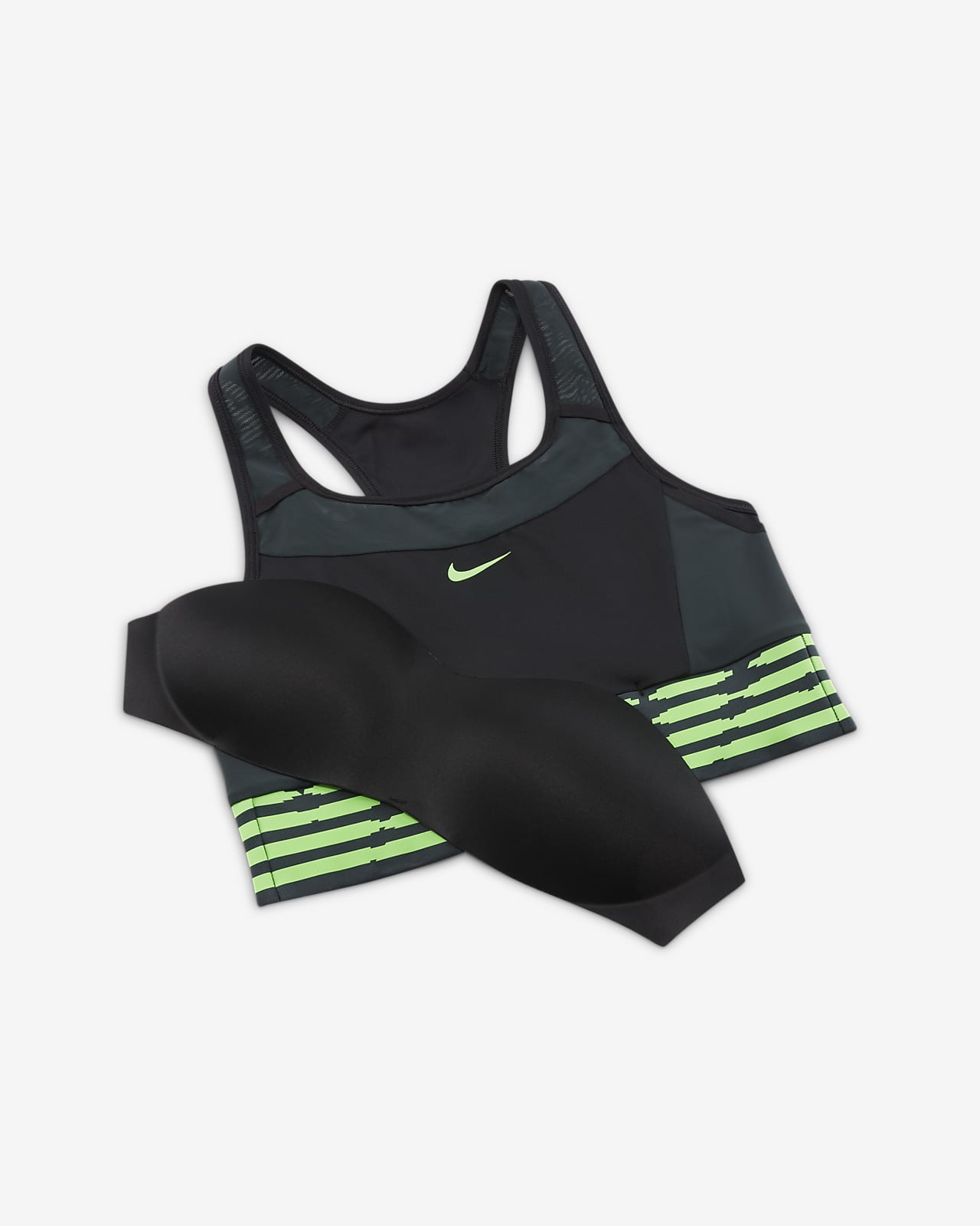 nike women's swoosh pocket sports bra