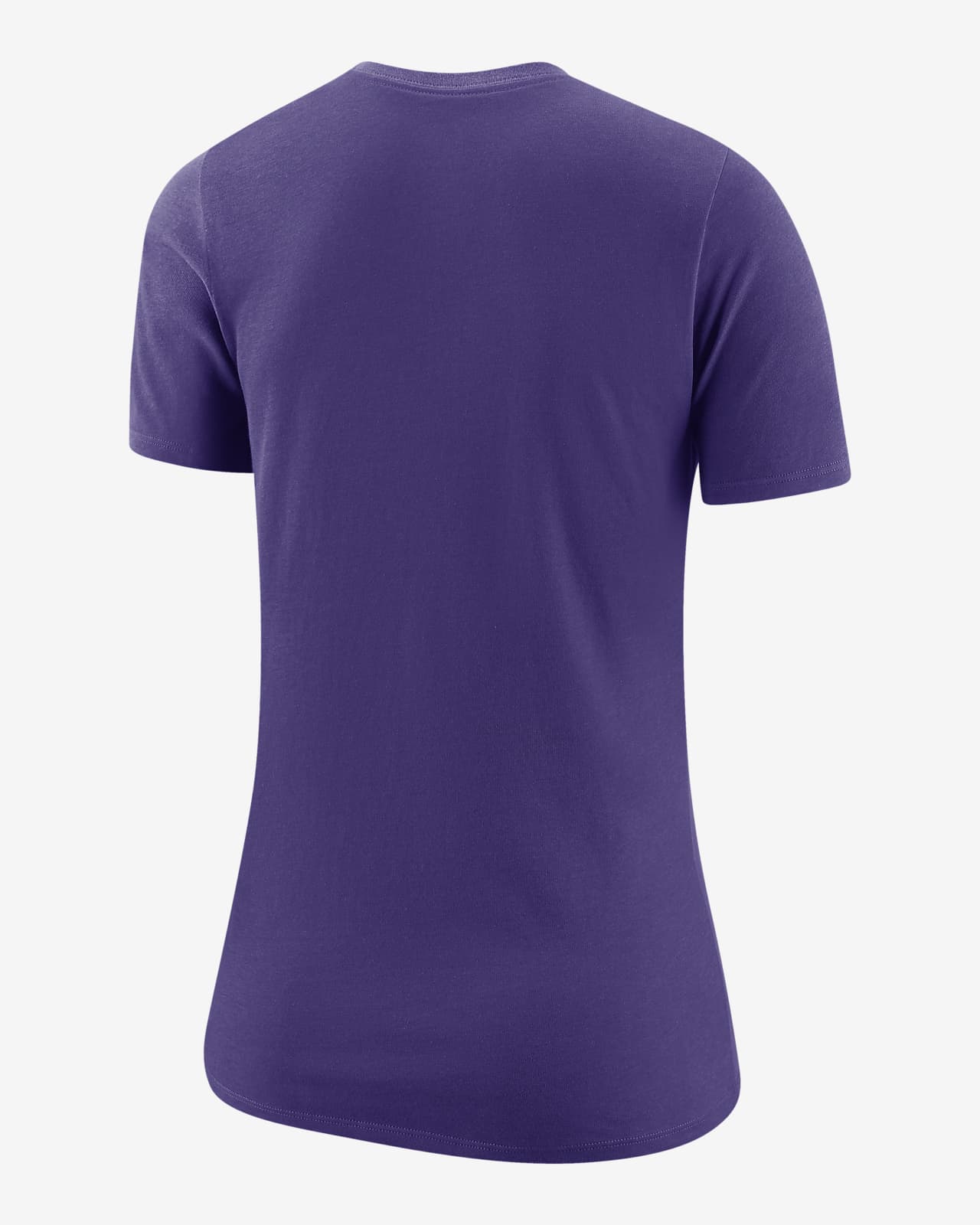 Nike Men Purple Team NBA Los Angeles Lakers SL LOGO DRY-FIT TANK Print  Basketball T-shirt