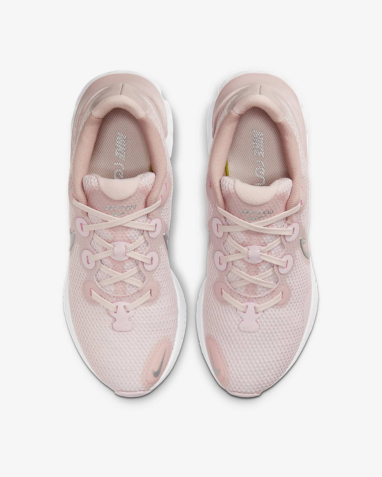 rose gold nike running shoes