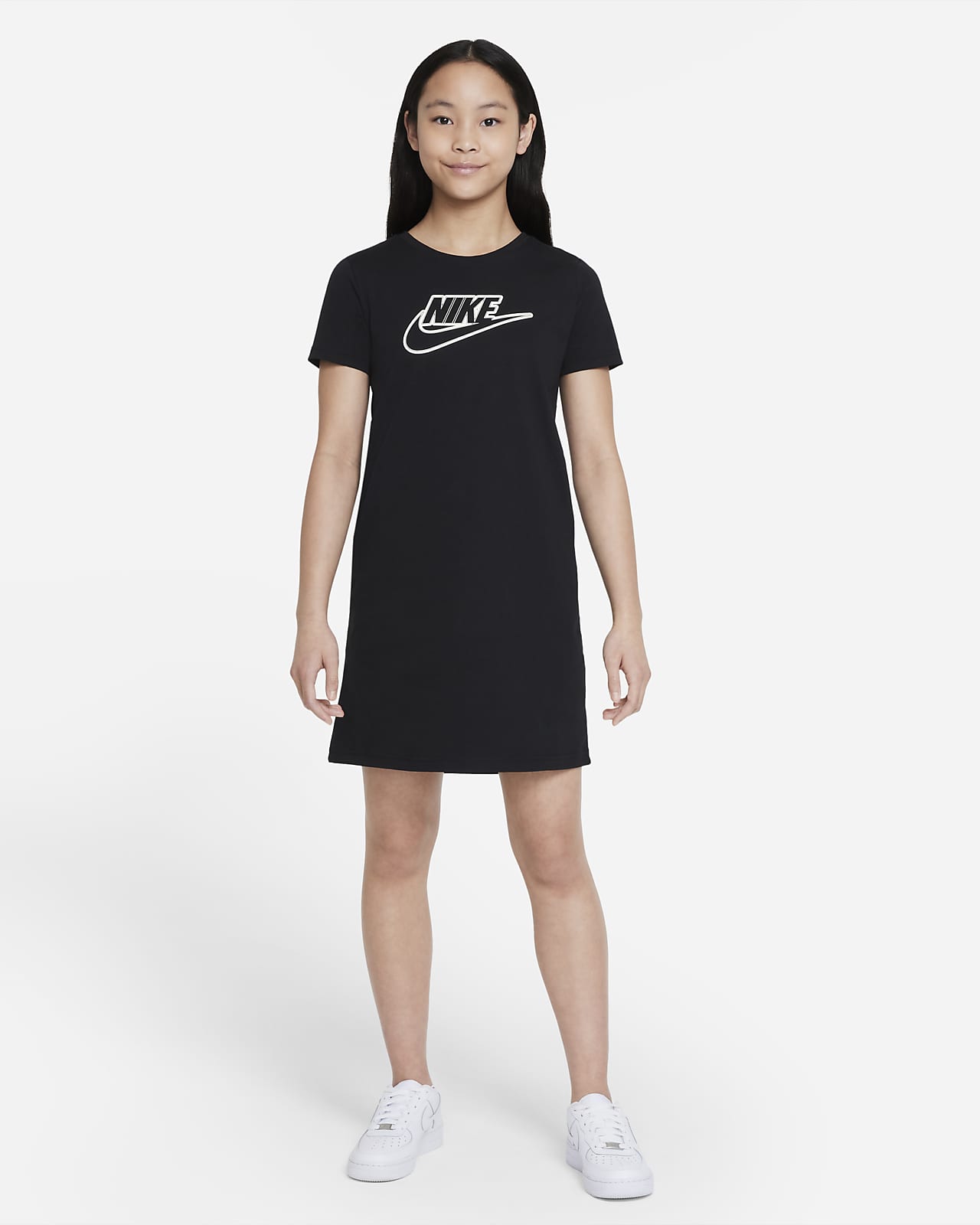 Nike Sportswear Big Kids' (Girls') T-Shirt Dress.