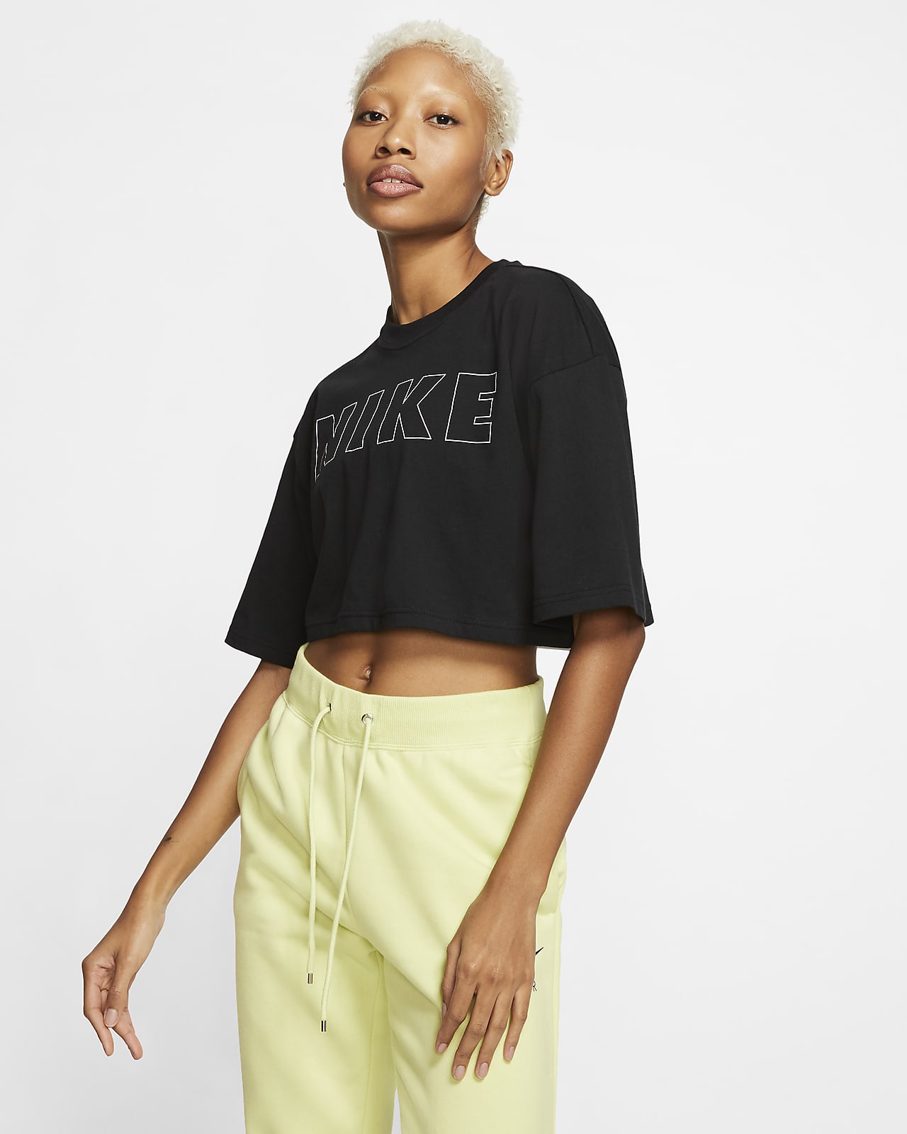 Nike Air Women's Cropped T-Shirt. Nike AE