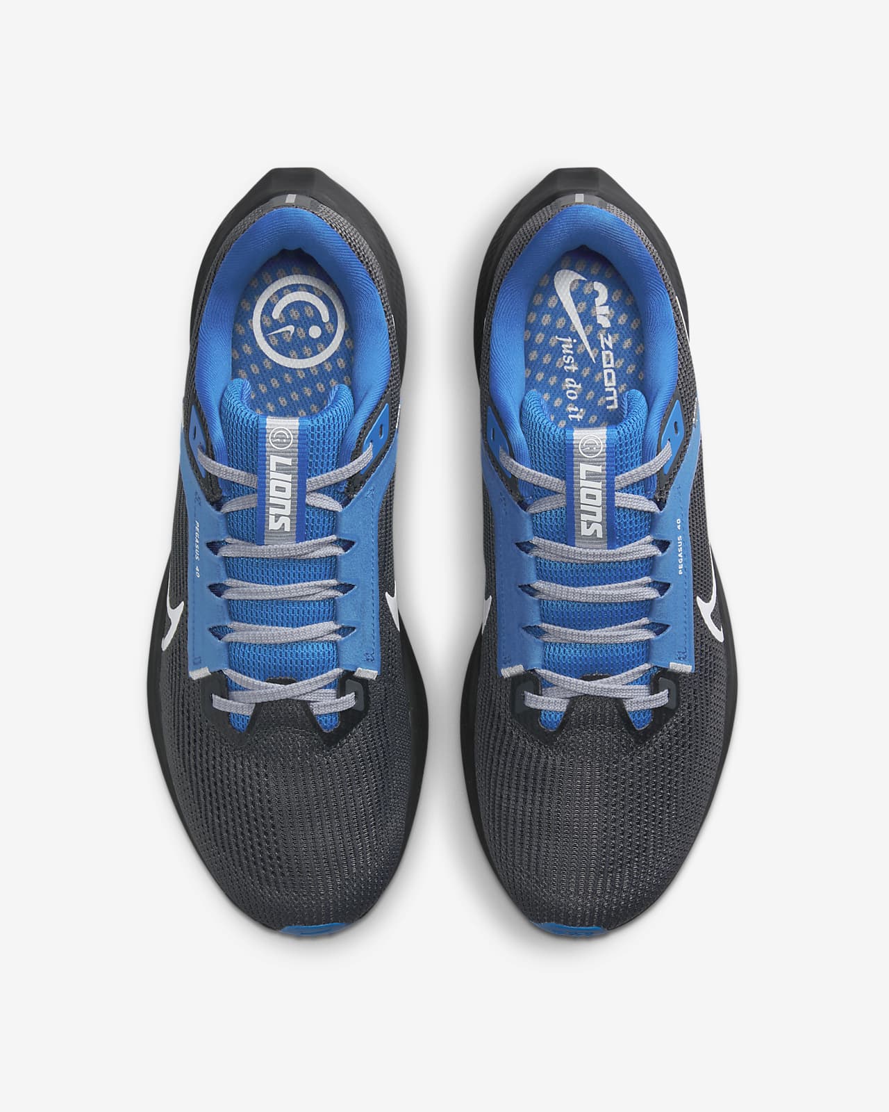 Nike Pegasus 40 (NFL Buffalo Bills) Men's Road Running Shoes. Nike
