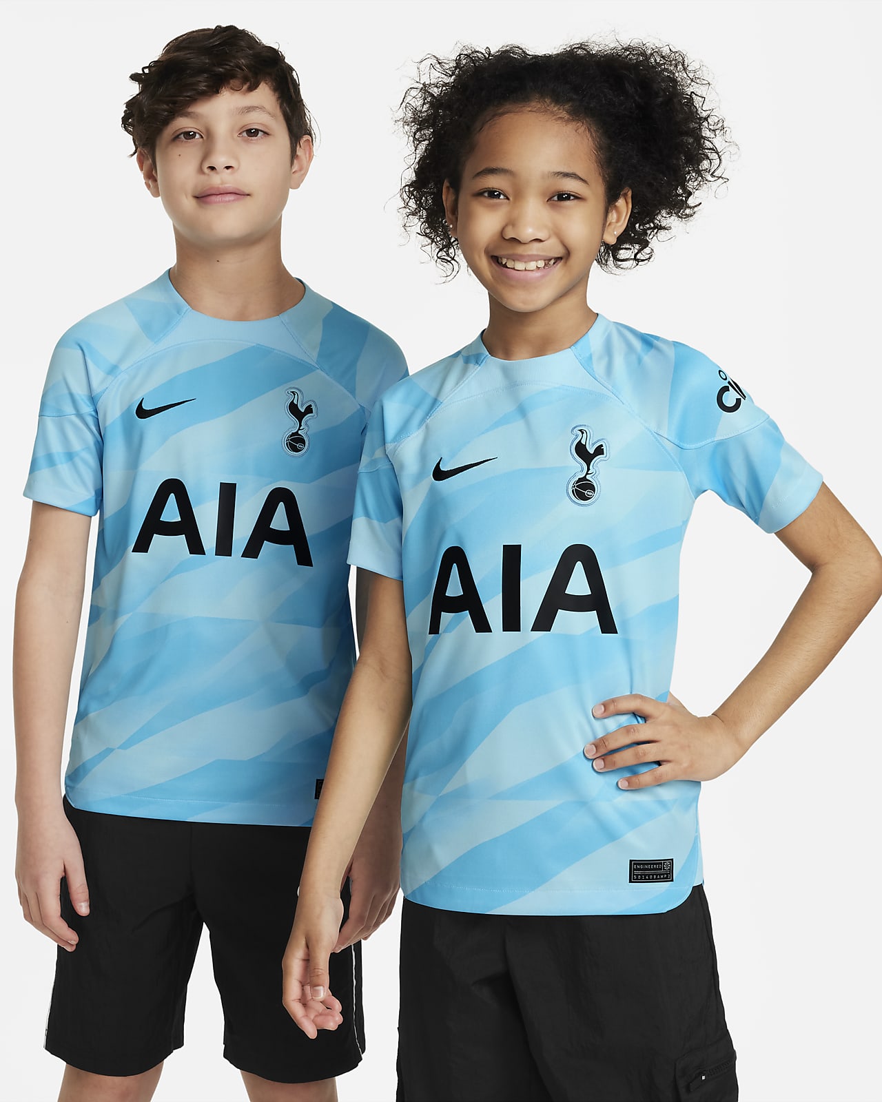 Nike Dri-FIT Tottenham Hotspur 2023/24 Stadium Goalkeeper fotballdrakt til store barn (gutt)