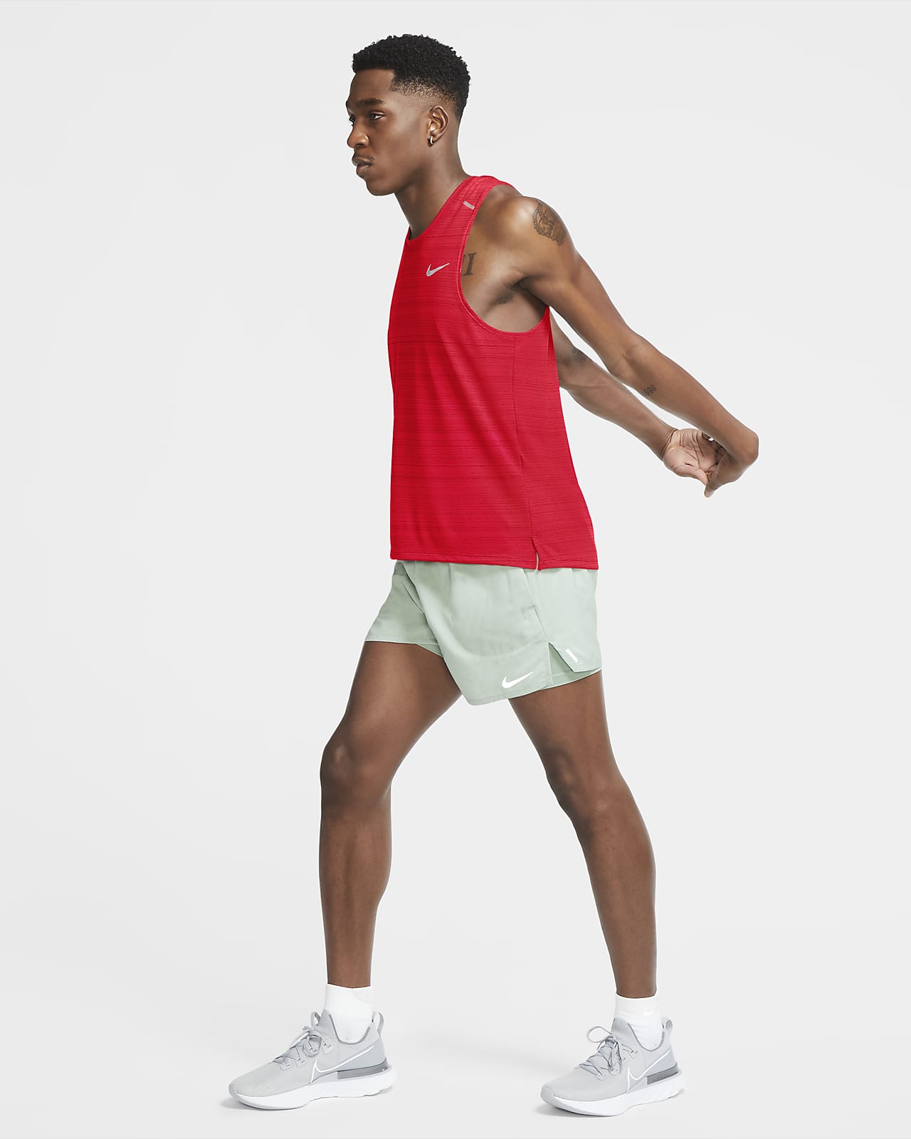 mens nike miler tank