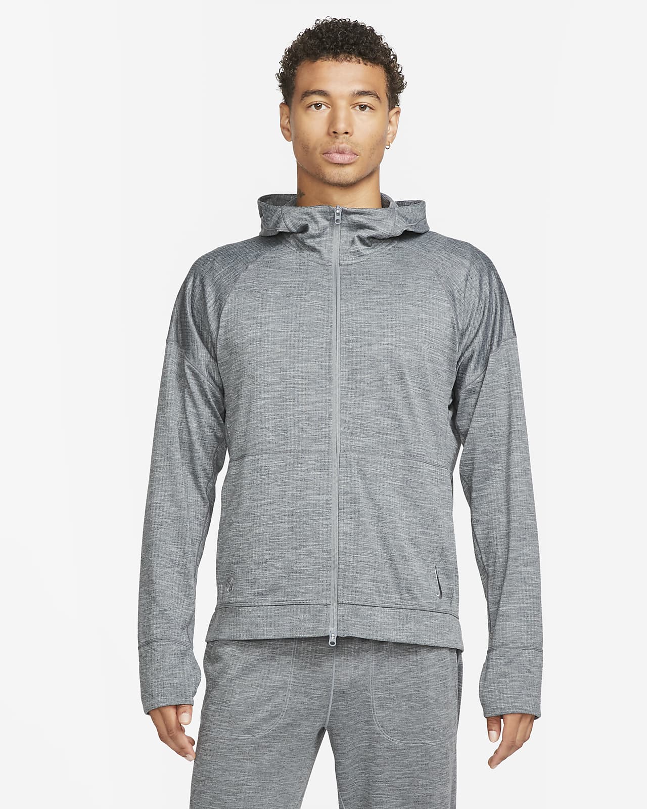 Nike Yoga Dri-FIT Men's Full-Zip Jersey Hoodie