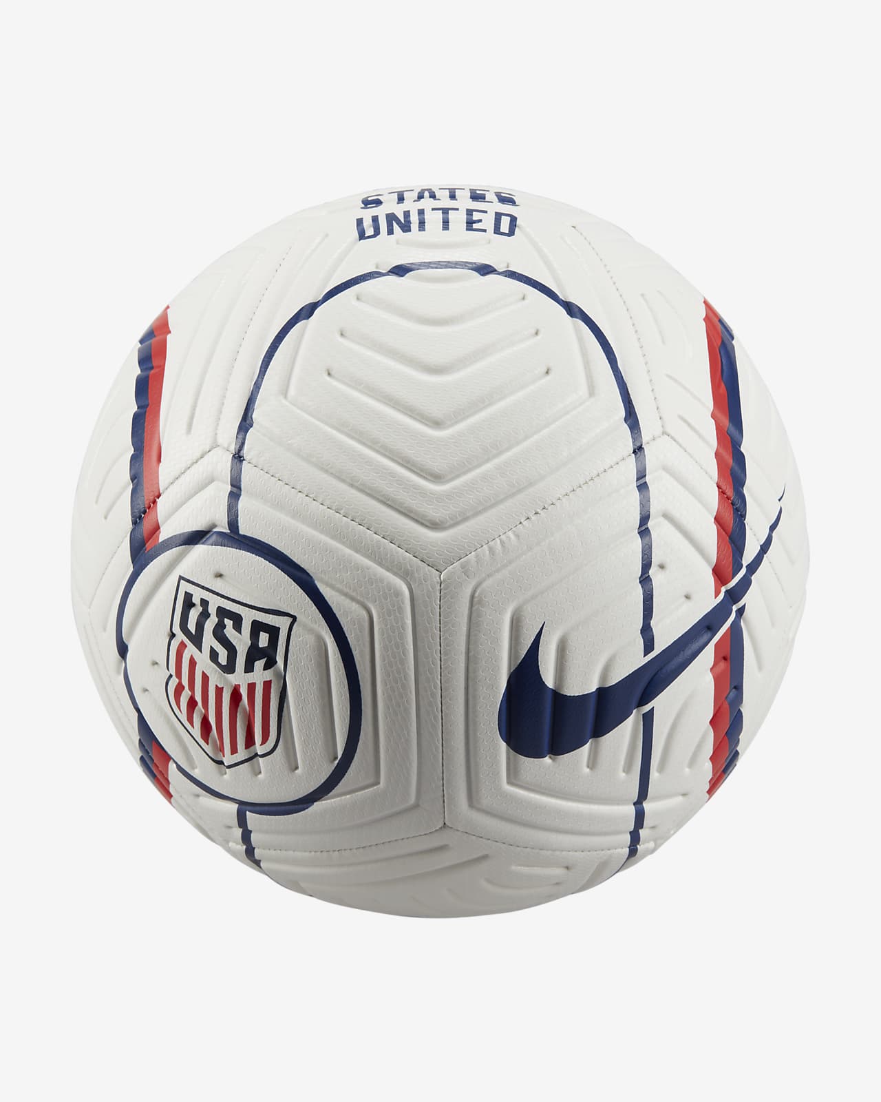 Coherent Dissipation have USA Strike Soccer Ball. Nike.com