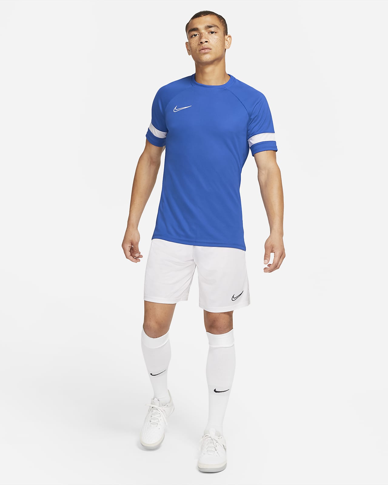 Camiseta de fútbol de manga corta para hombre Nike DriFIT Academy. Nike MX
