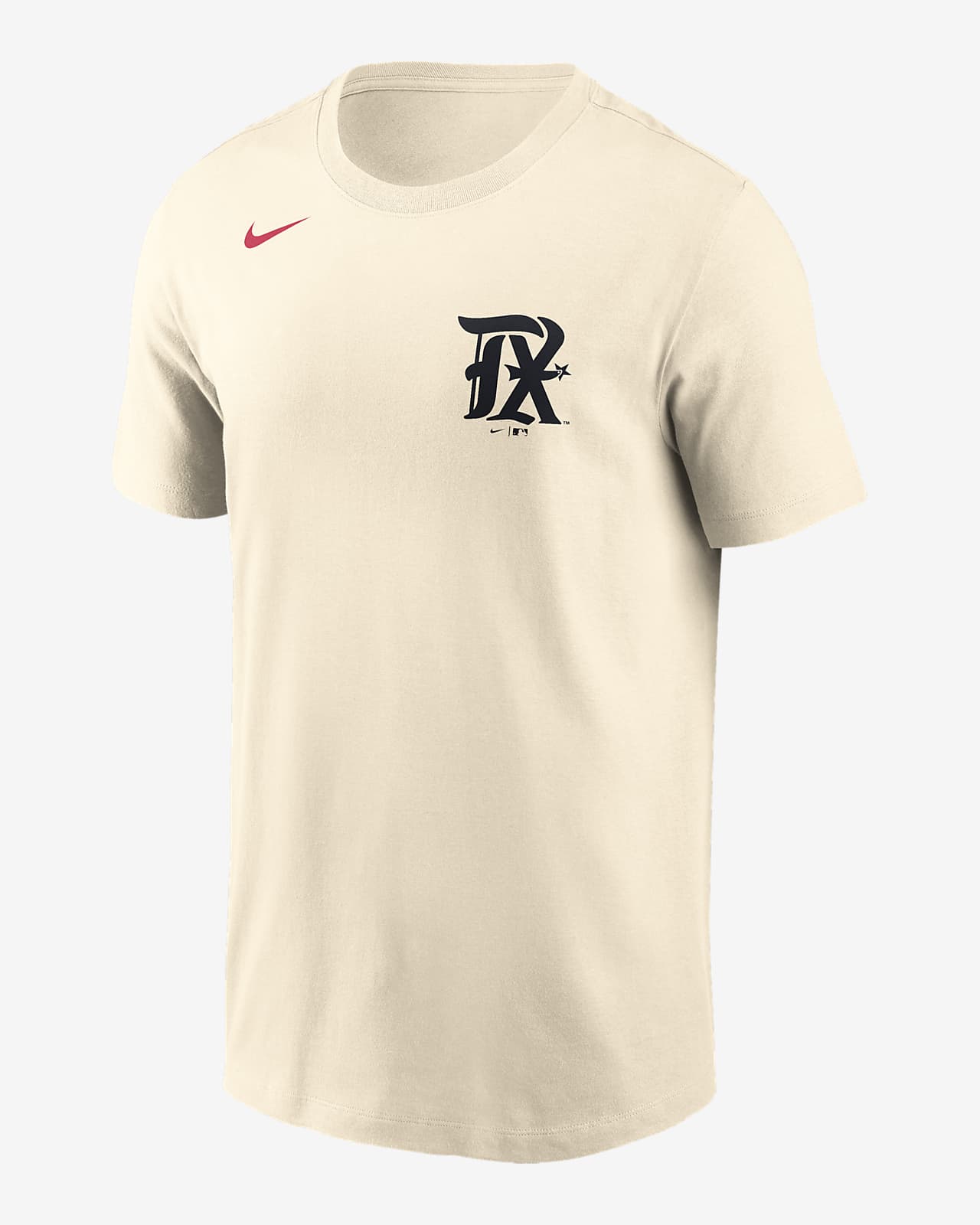 Texas Rangers Camo Logo Men's Nike MLB T-Shirt.