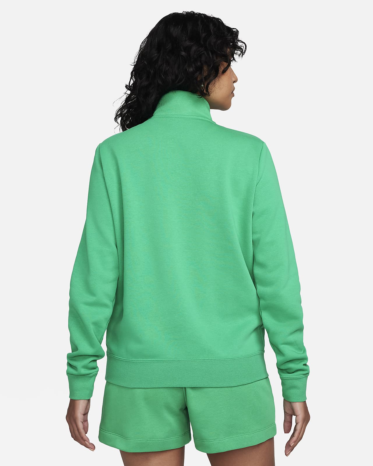  Nike Club Fleece Sleeve Swoosh 1/2-Zip Pullover