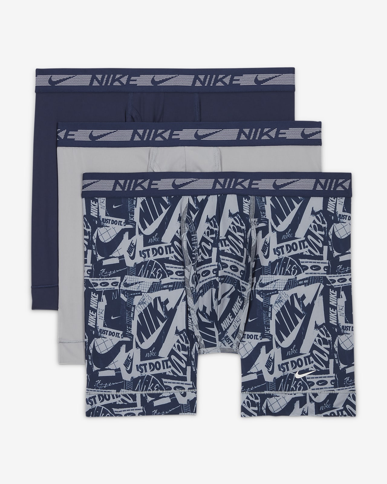 Pack Men's Underwear Blue 0000KE1007 - AME - Nike Brief 3 - Nike  Jalkapallokengät Mercurial Superfly VIII Academy TF