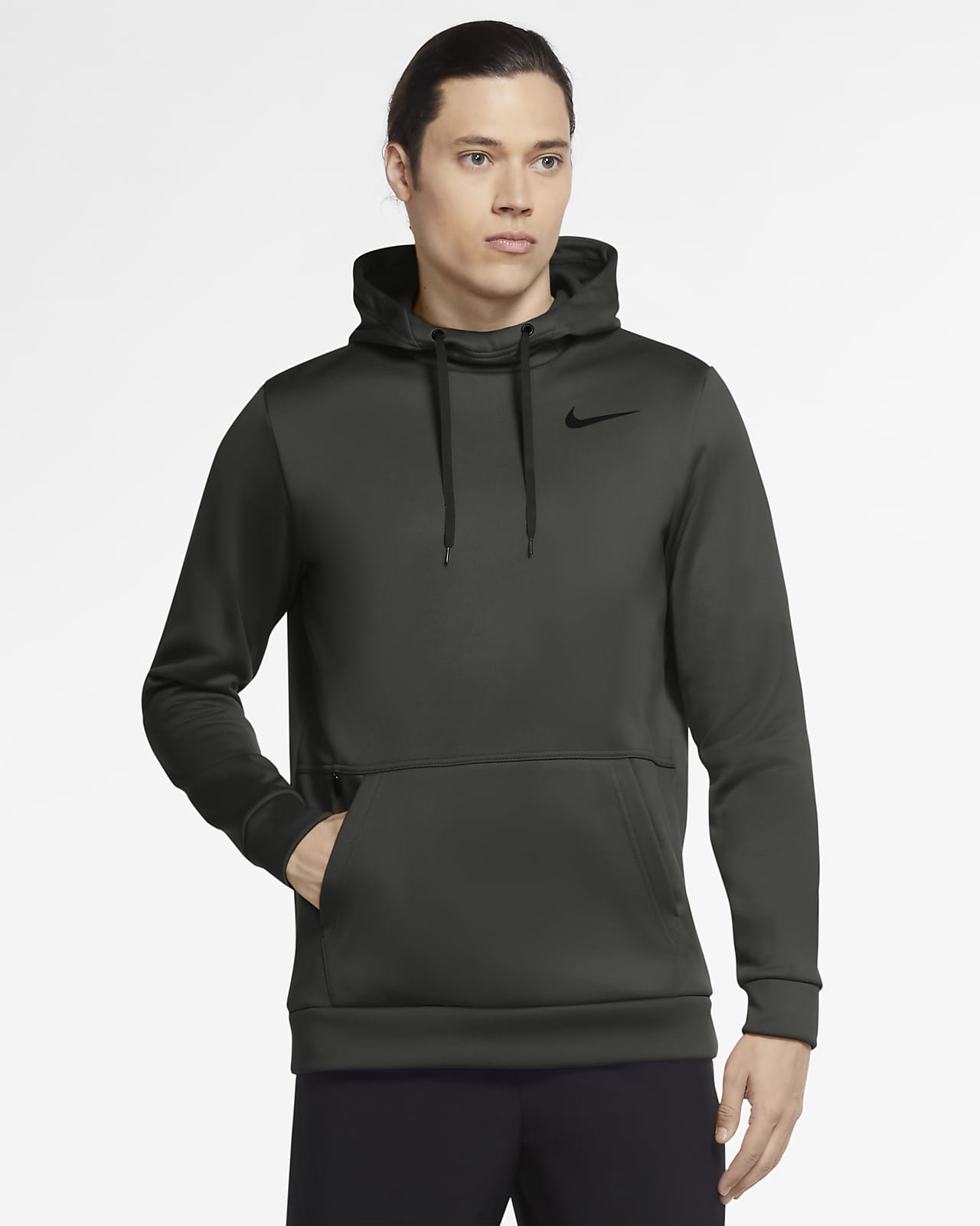 men's pullover training hoodie nike therma