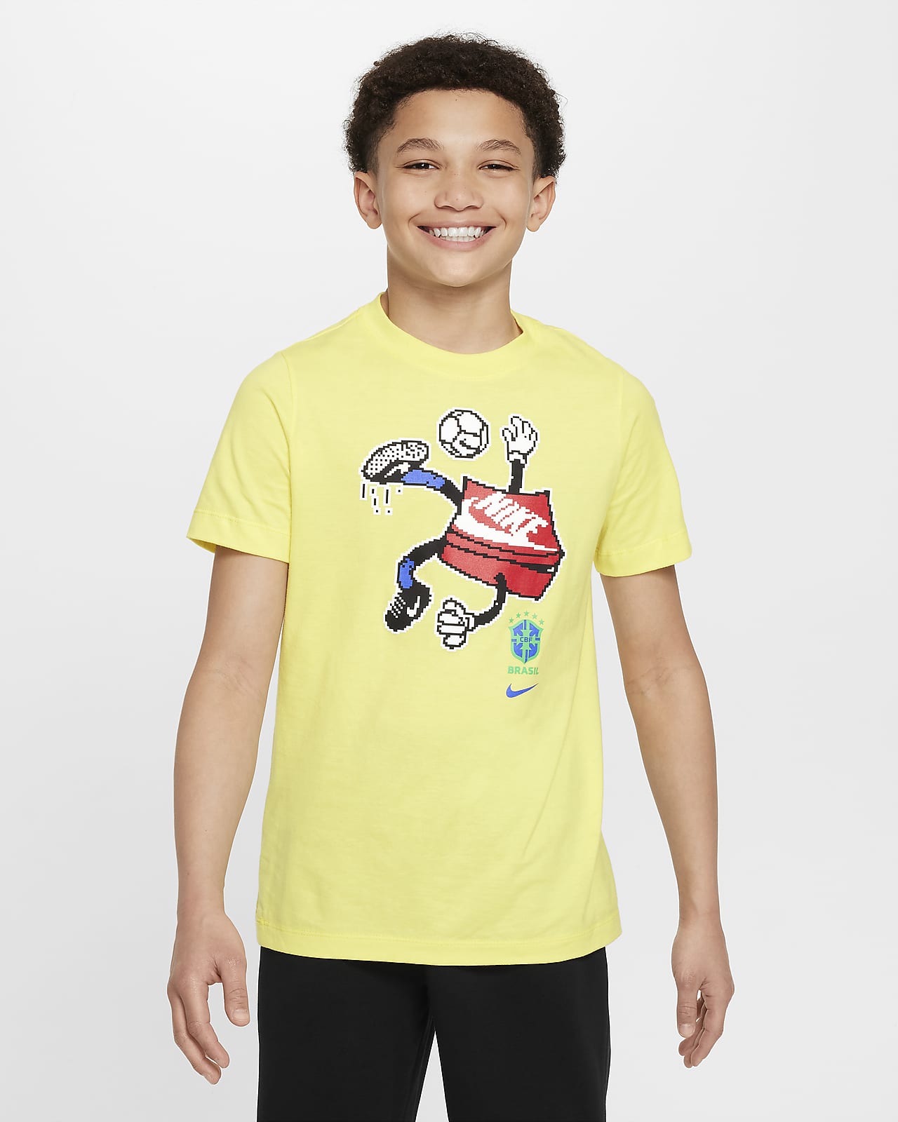 Brazil Big Kids' Nike Soccer T-Shirt